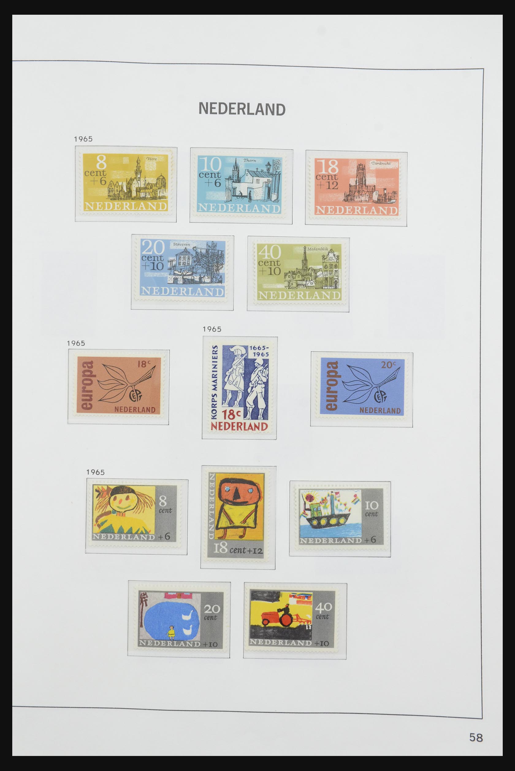 31844 058 - 31844 Netherlands 1852-1995.