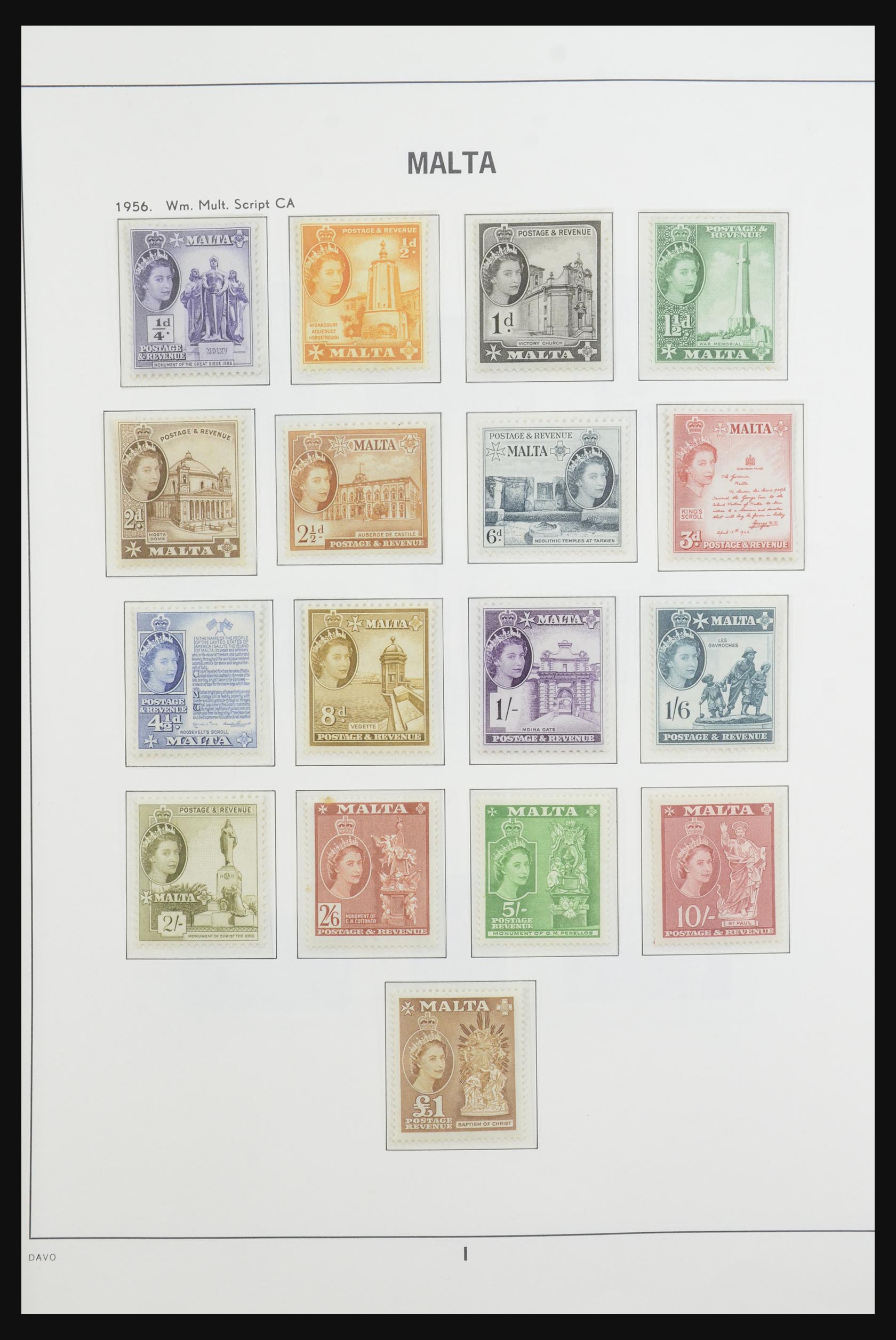 31851 017 - 31851 Malta 1885-1980.