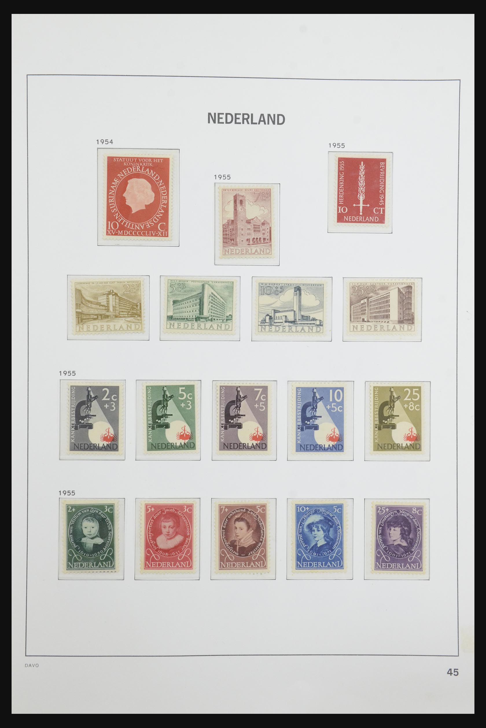 31852 015 - 31852 Netherlands 1945-1969.
