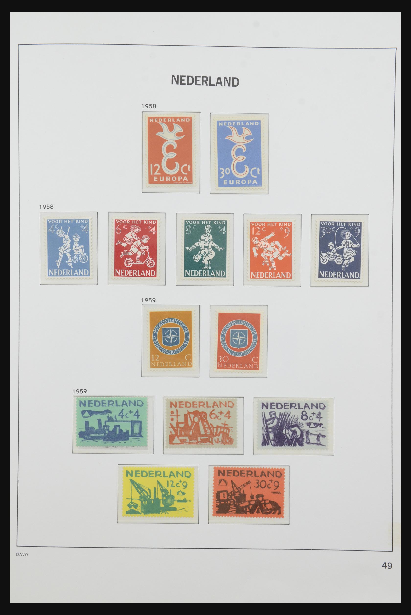 31852 019 - 31852 Netherlands 1945-1969.
