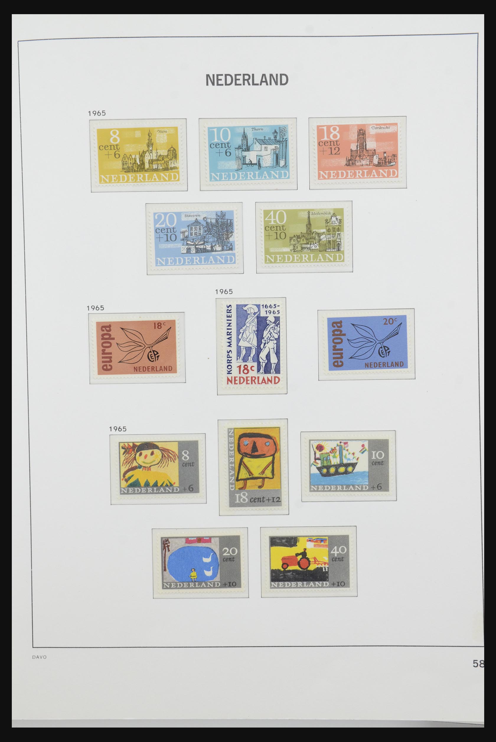 31852 028 - 31852 Netherlands 1945-1969.