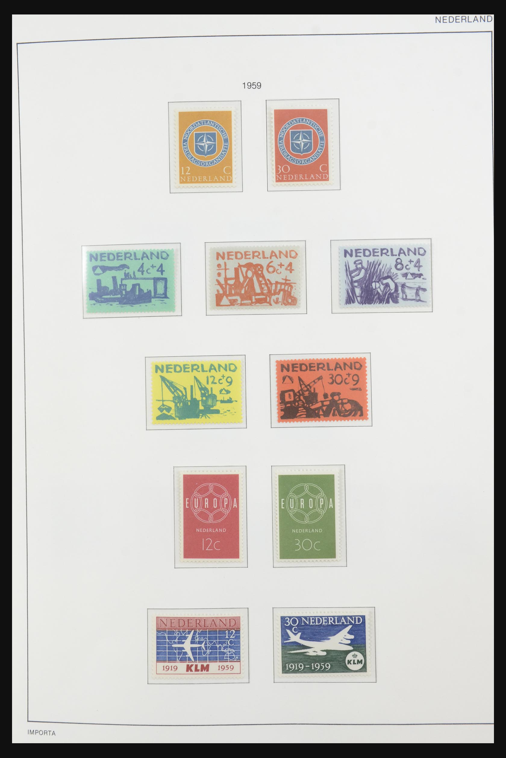 31853 021 - 31853 Netherlands 1941-1983.