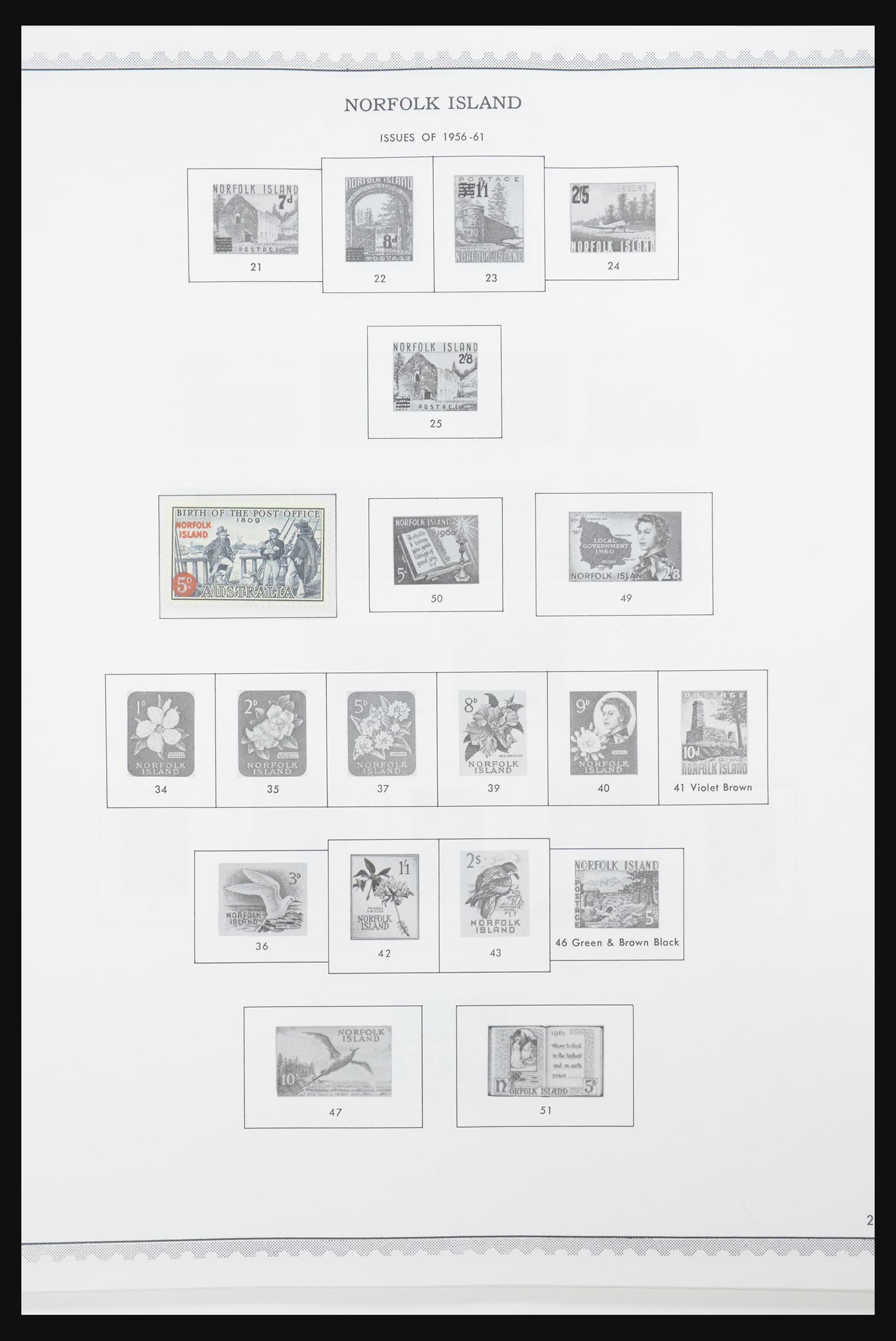 31858 002 - 31858 Norfolk Islands 1947-2000.