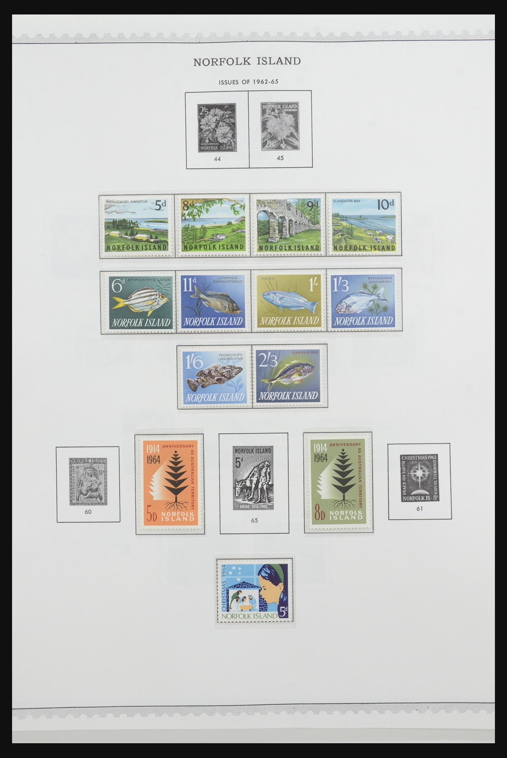 31858 003 - 31858 Norfolk Islands 1947-2000.