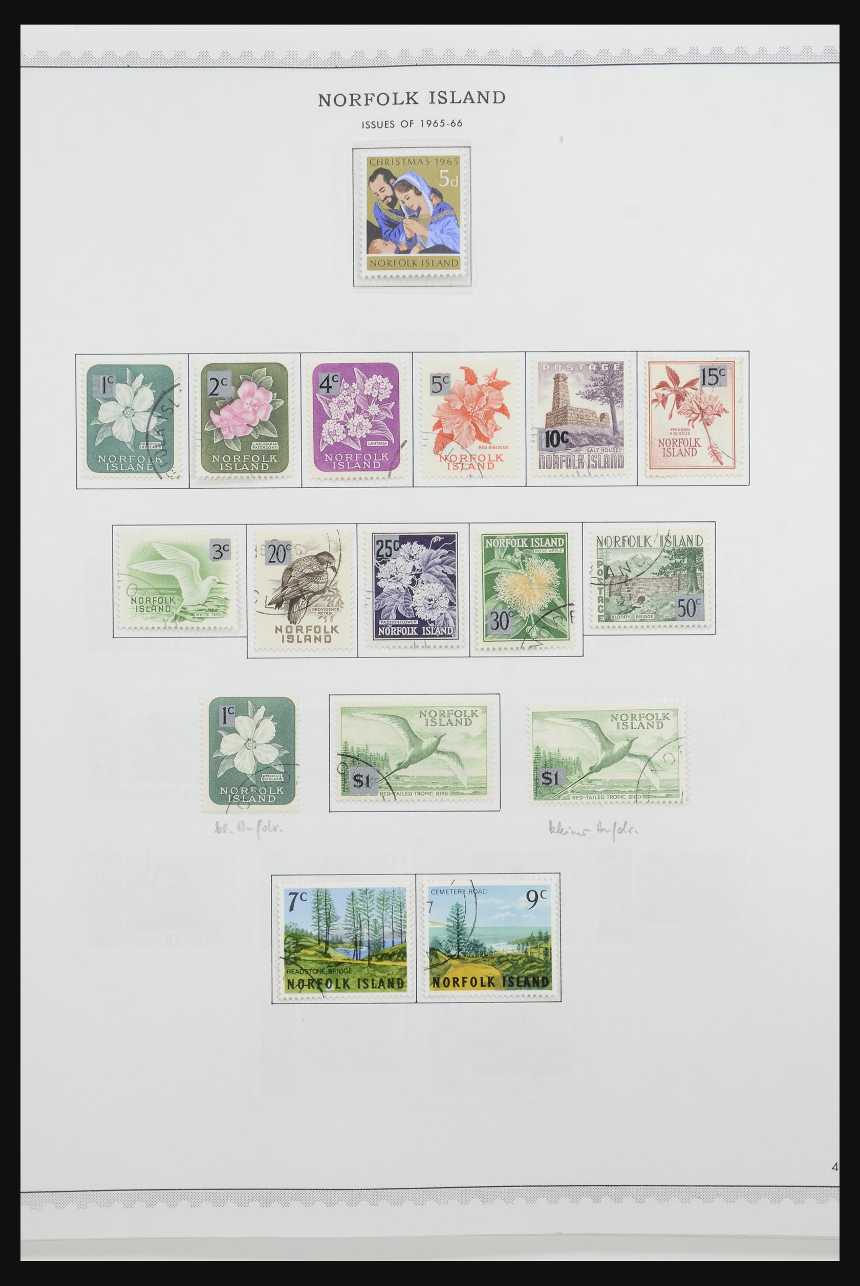 31858 004 - 31858 Norfolk Islands 1947-2000.