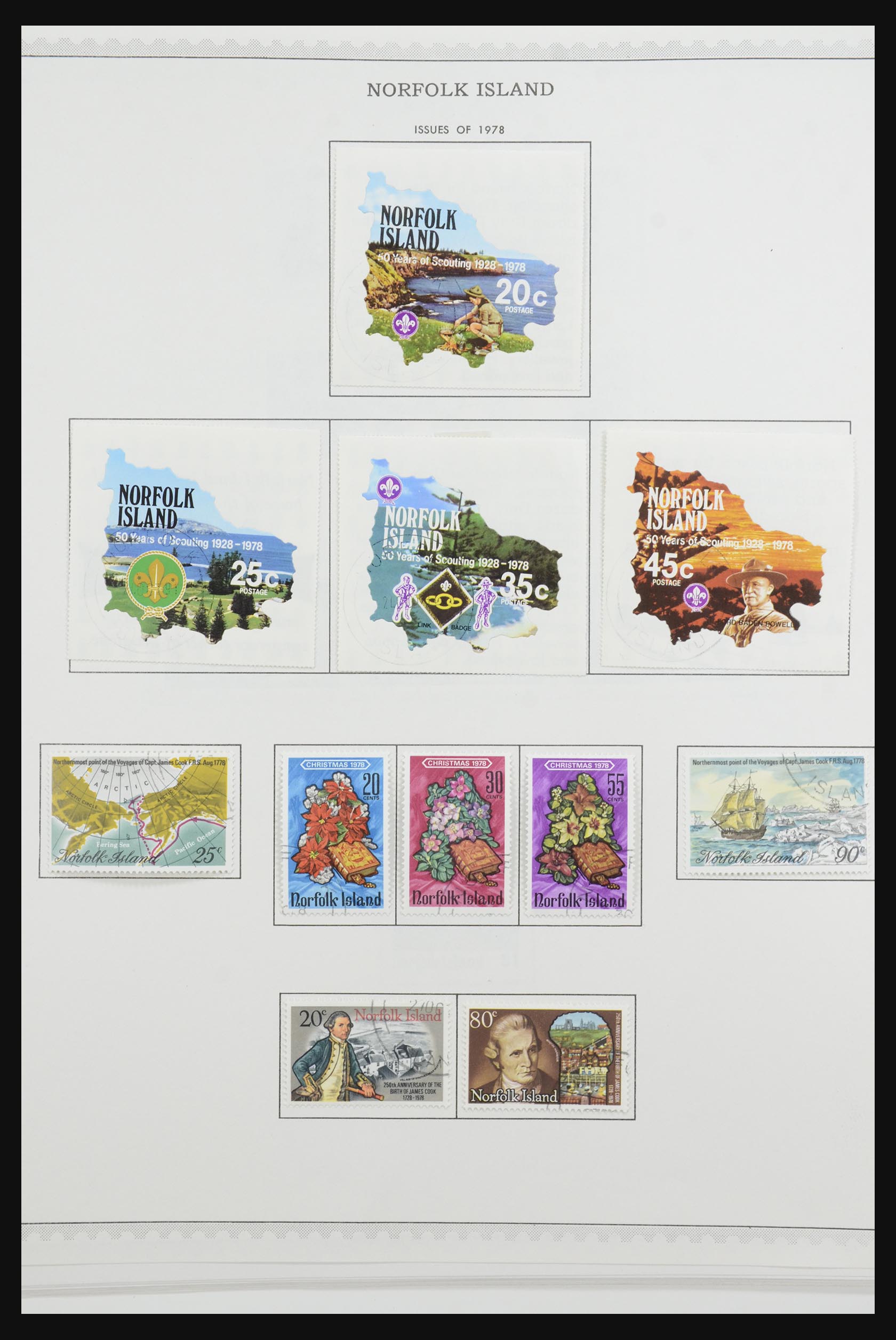 31858 016 - 31858 Norfolk Islands 1947-2000.