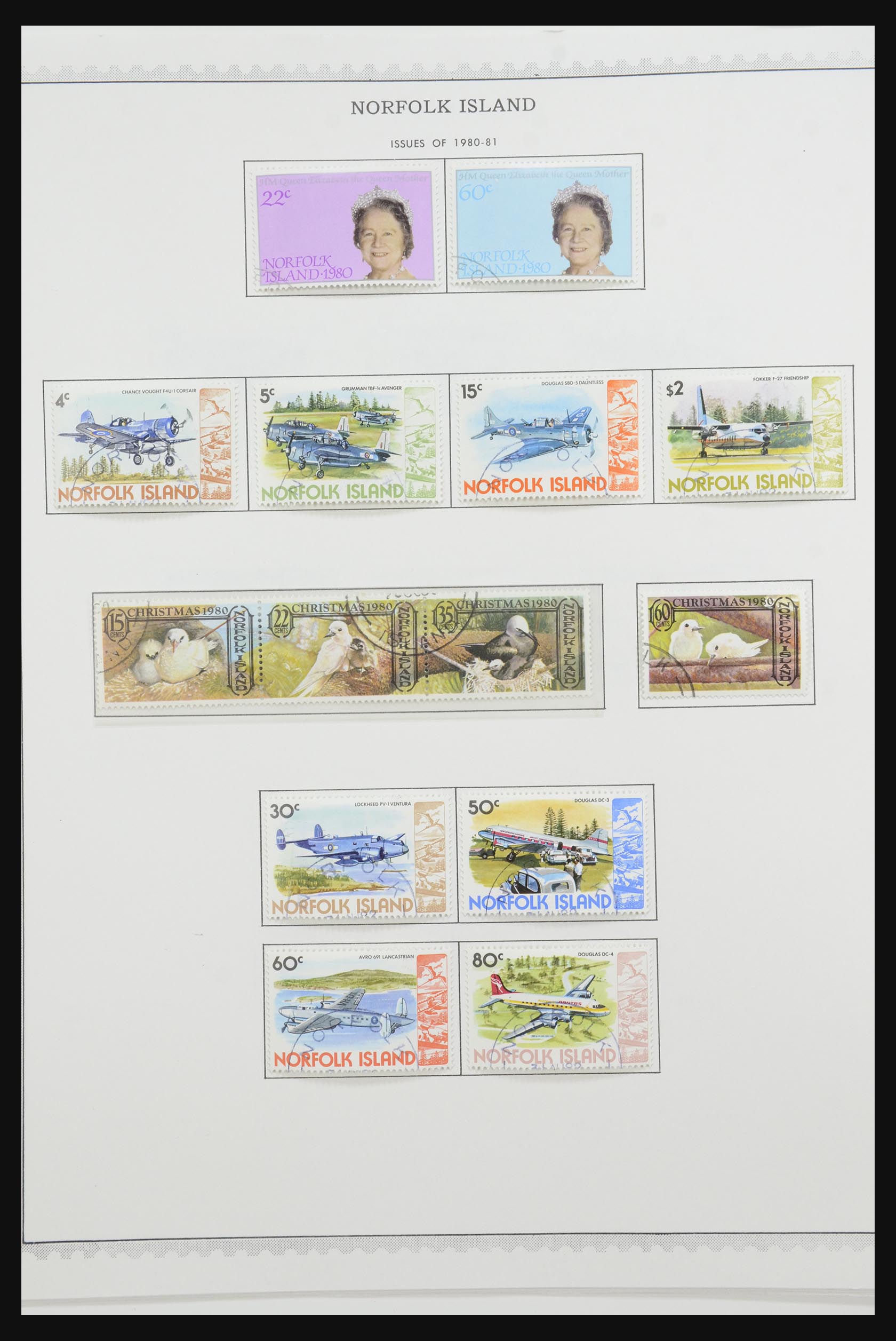 31858 021 - 31858 Norfolk Islands 1947-2000.