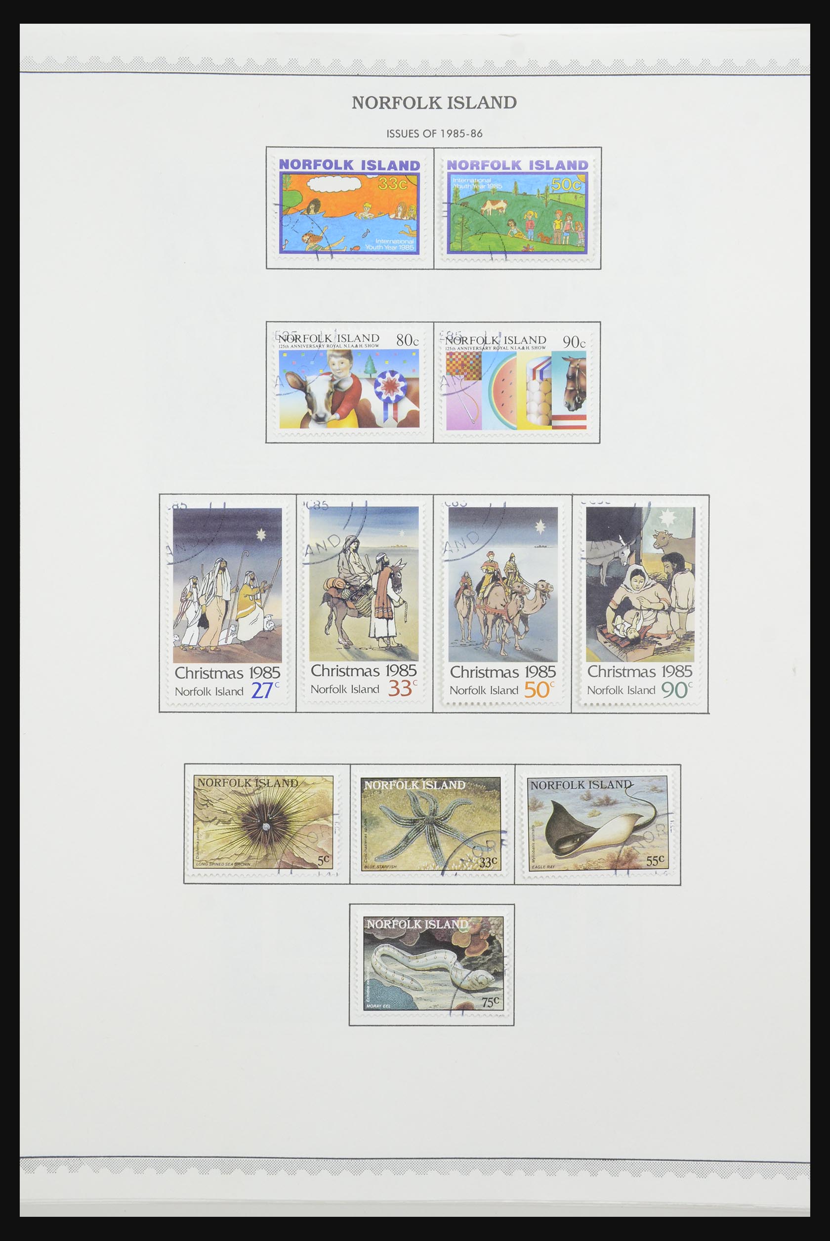 31858 032 - 31858 Norfolk eilanden 1947-2000.