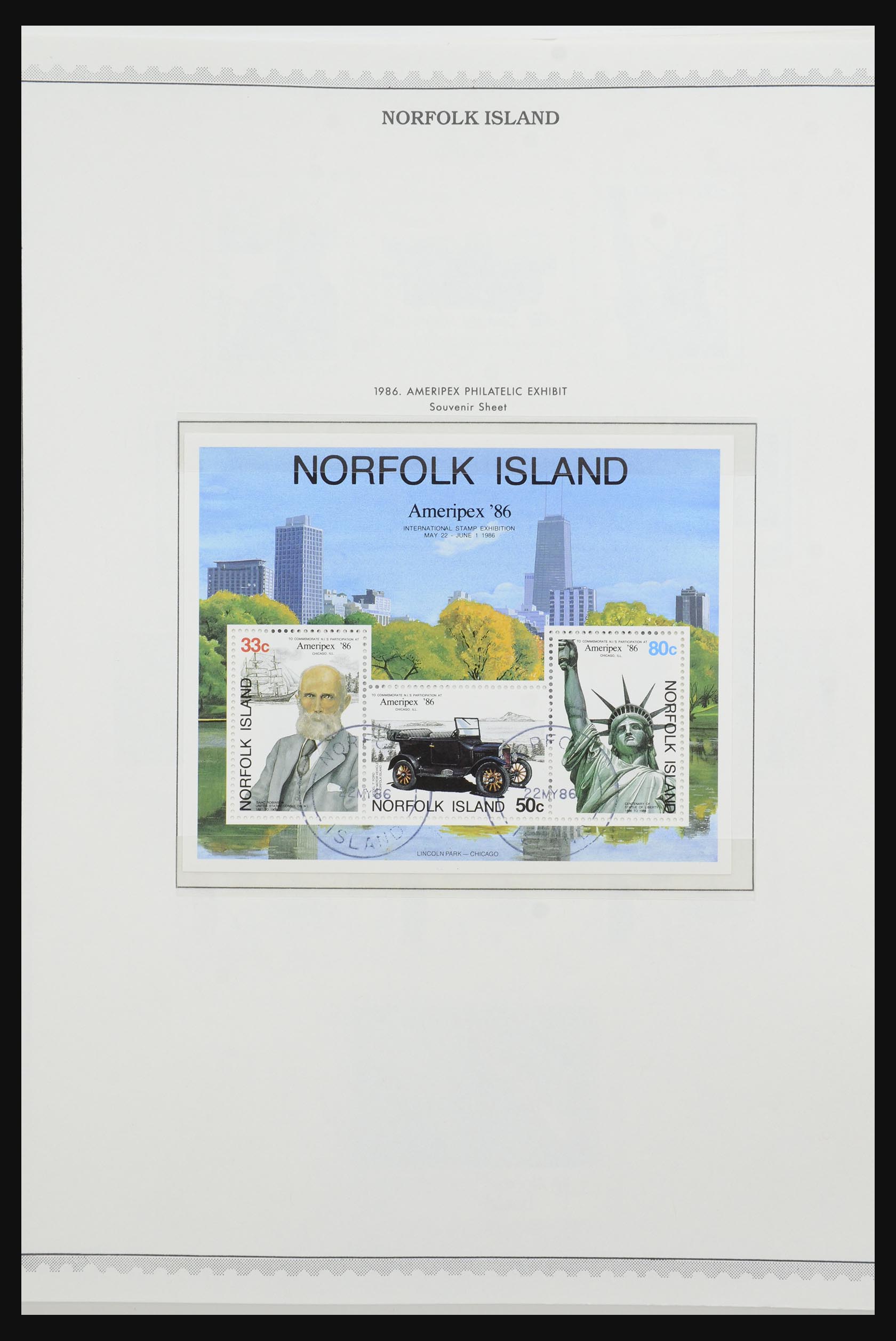 31858 034 - 31858 Norfolk eilanden 1947-2000.
