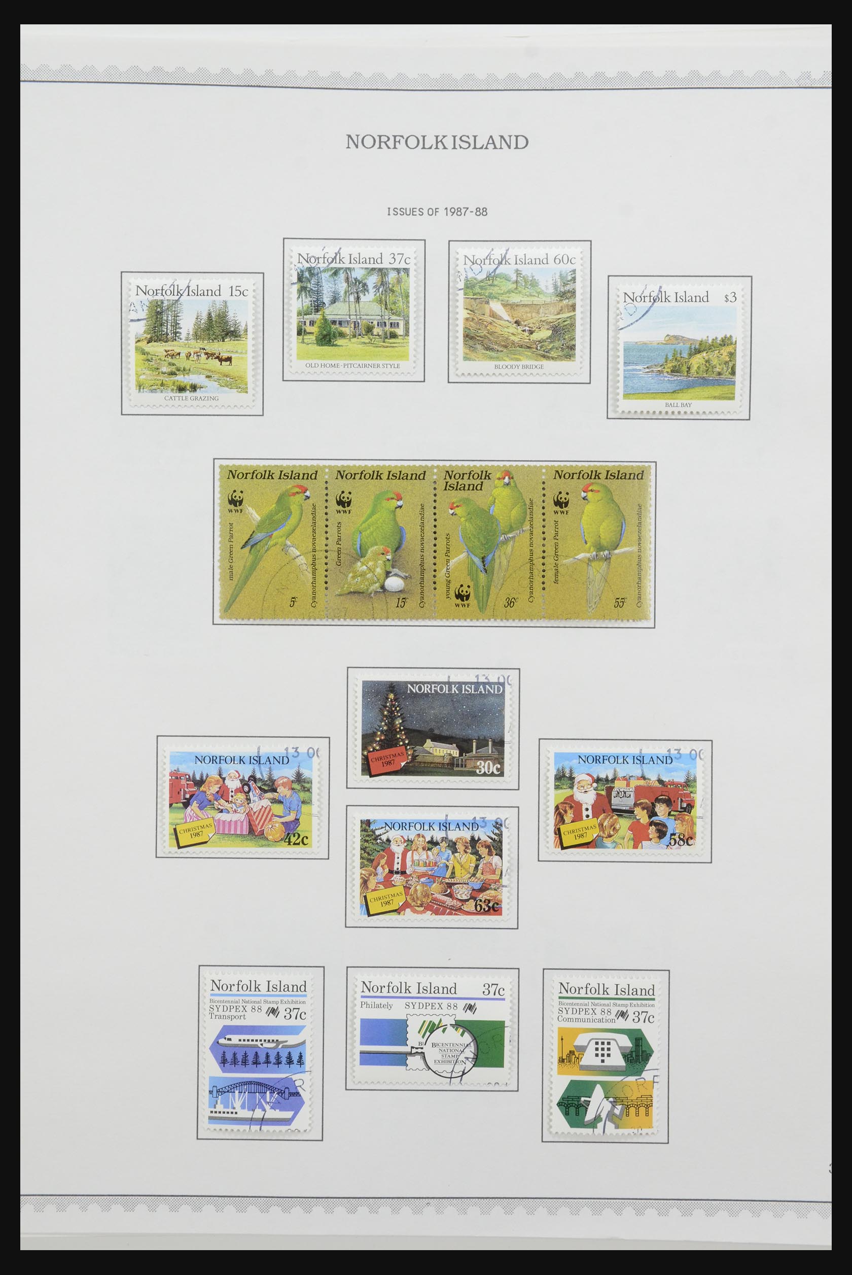 31858 037 - 31858 Norfolk Islands 1947-2000.