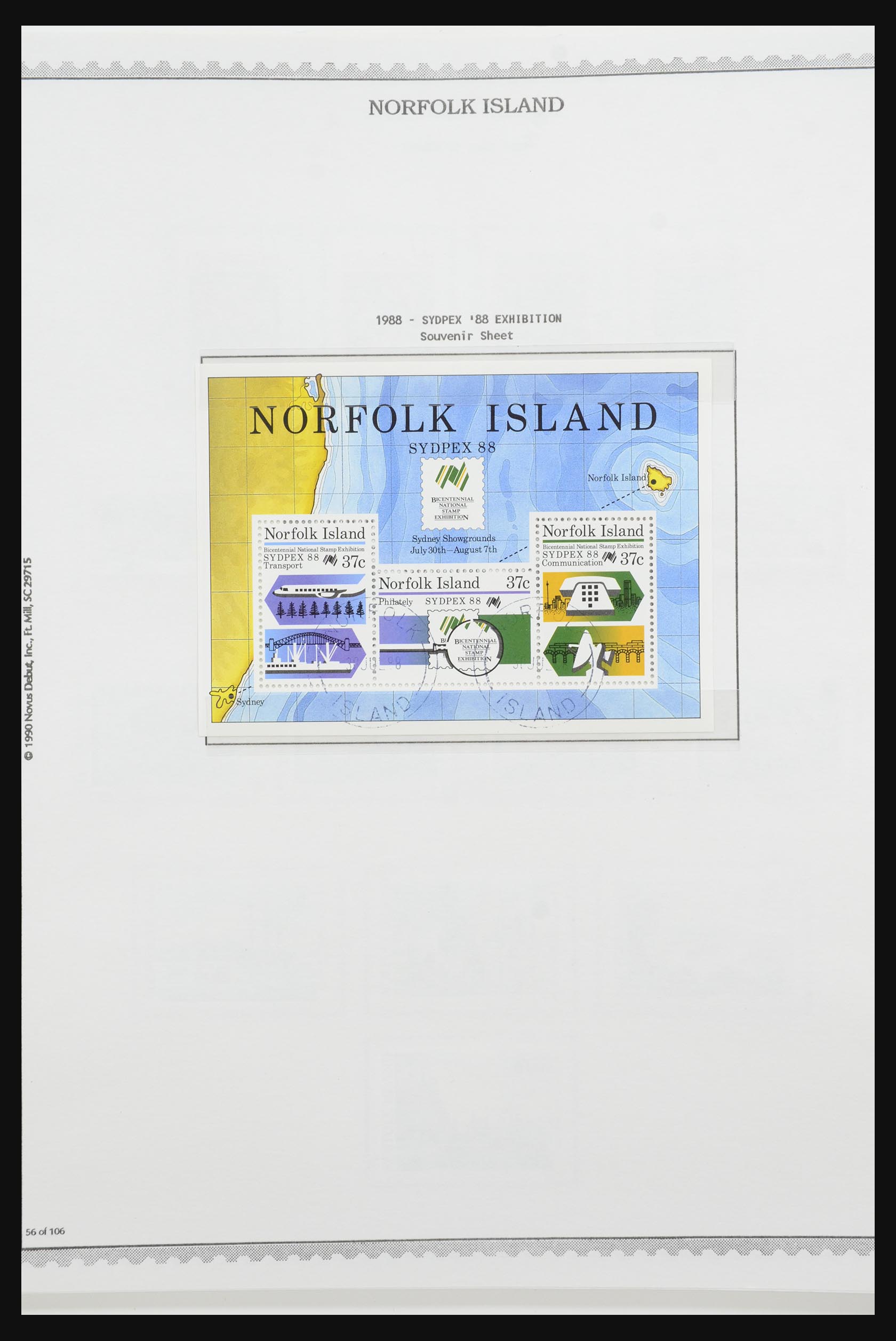 31858 039 - 31858 Norfolk eilanden 1947-2000.