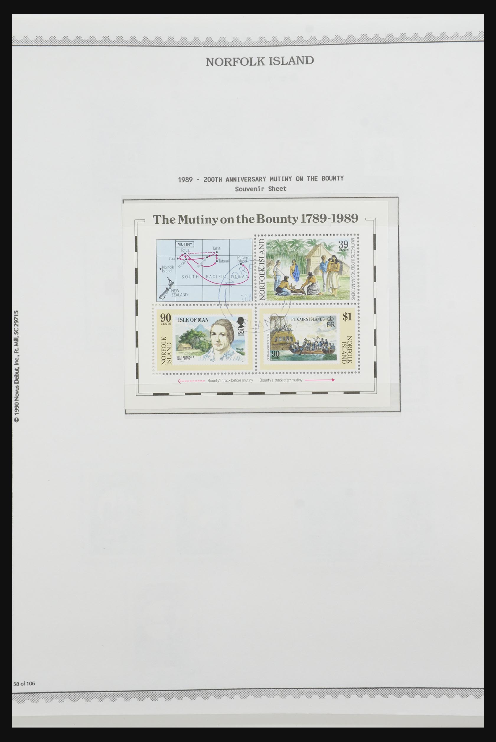 31858 041 - 31858 Norfolk eilanden 1947-2000.