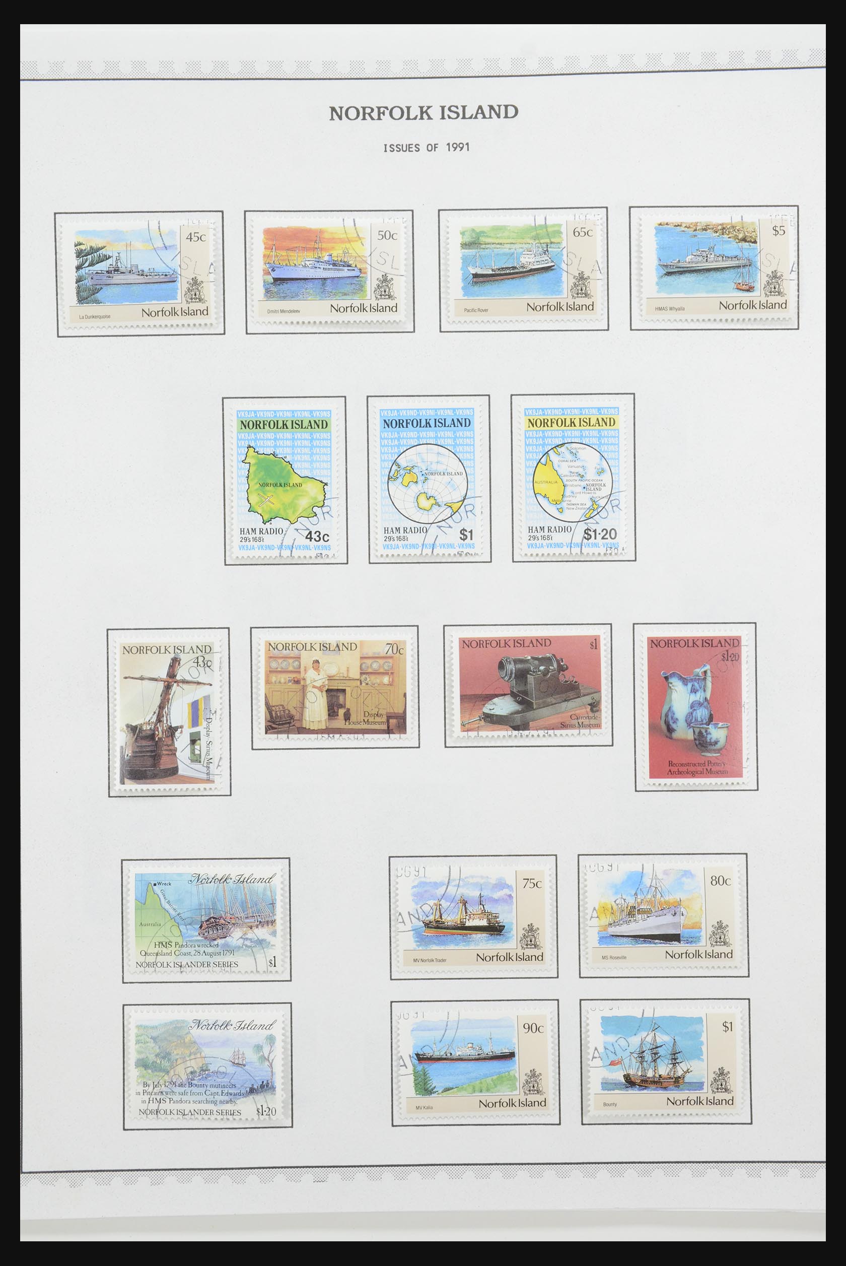 31858 045 - 31858 Norfolk eilanden 1947-2000.