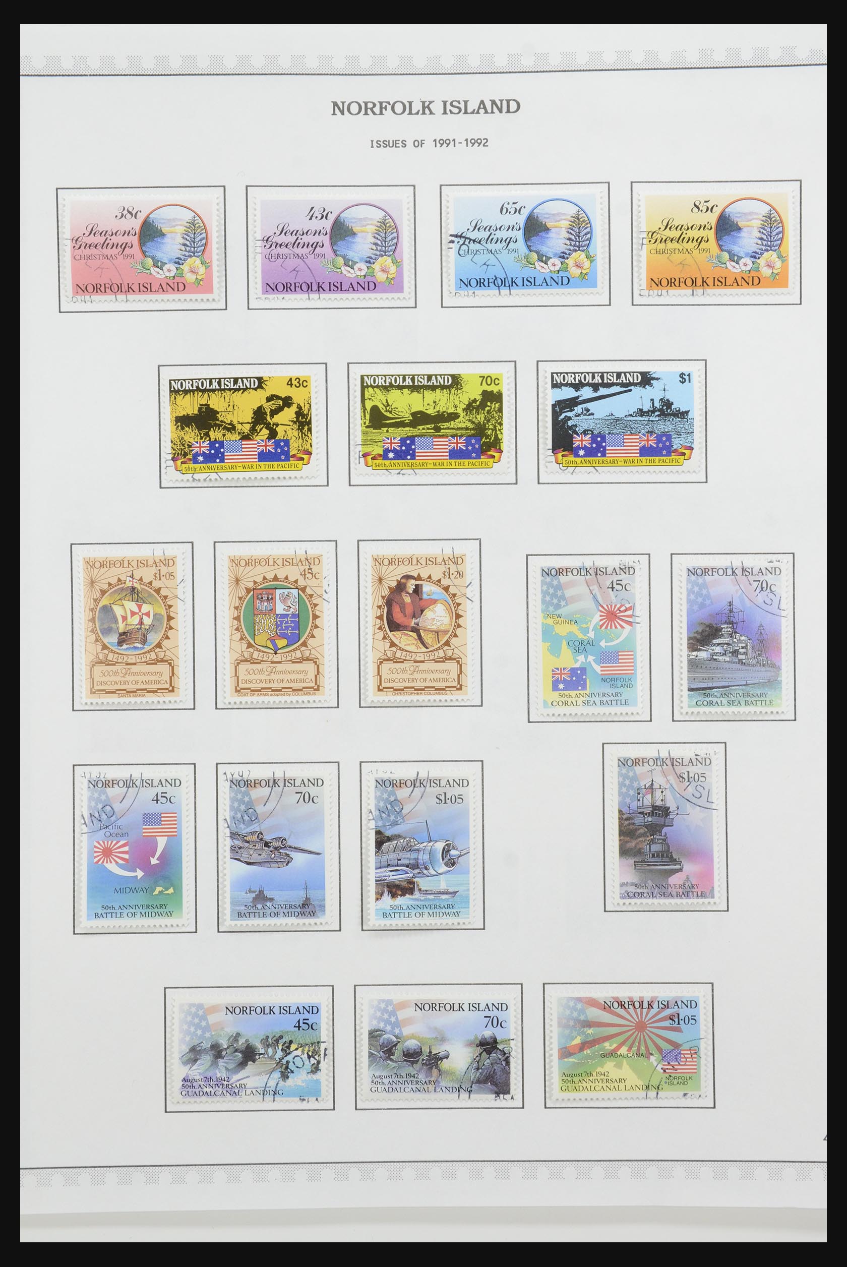 31858 046 - 31858 Norfolk Islands 1947-2000.