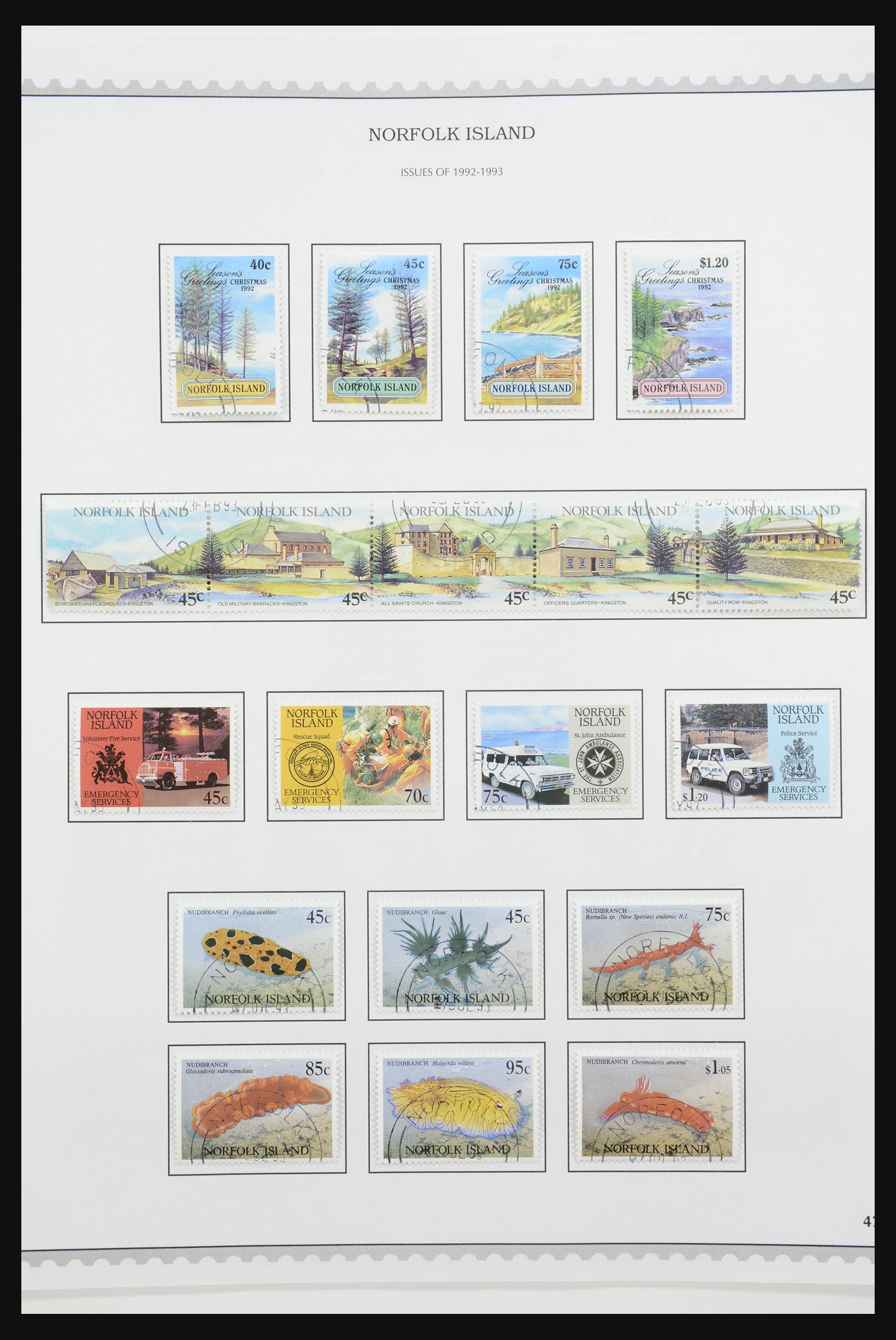 31858 047 - 31858 Norfolk Islands 1947-2000.