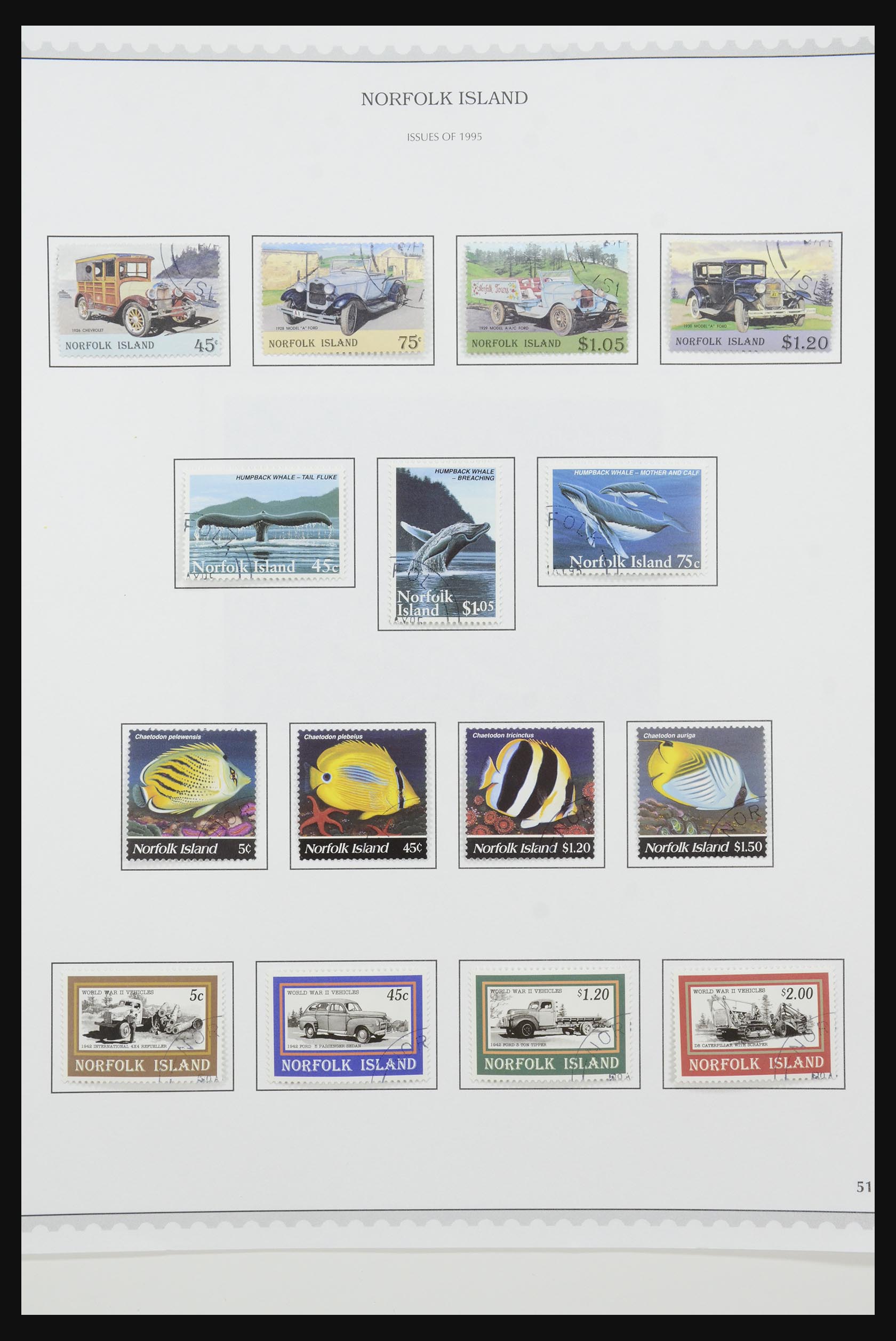 31858 051 - 31858 Norfolk eilanden 1947-2000.