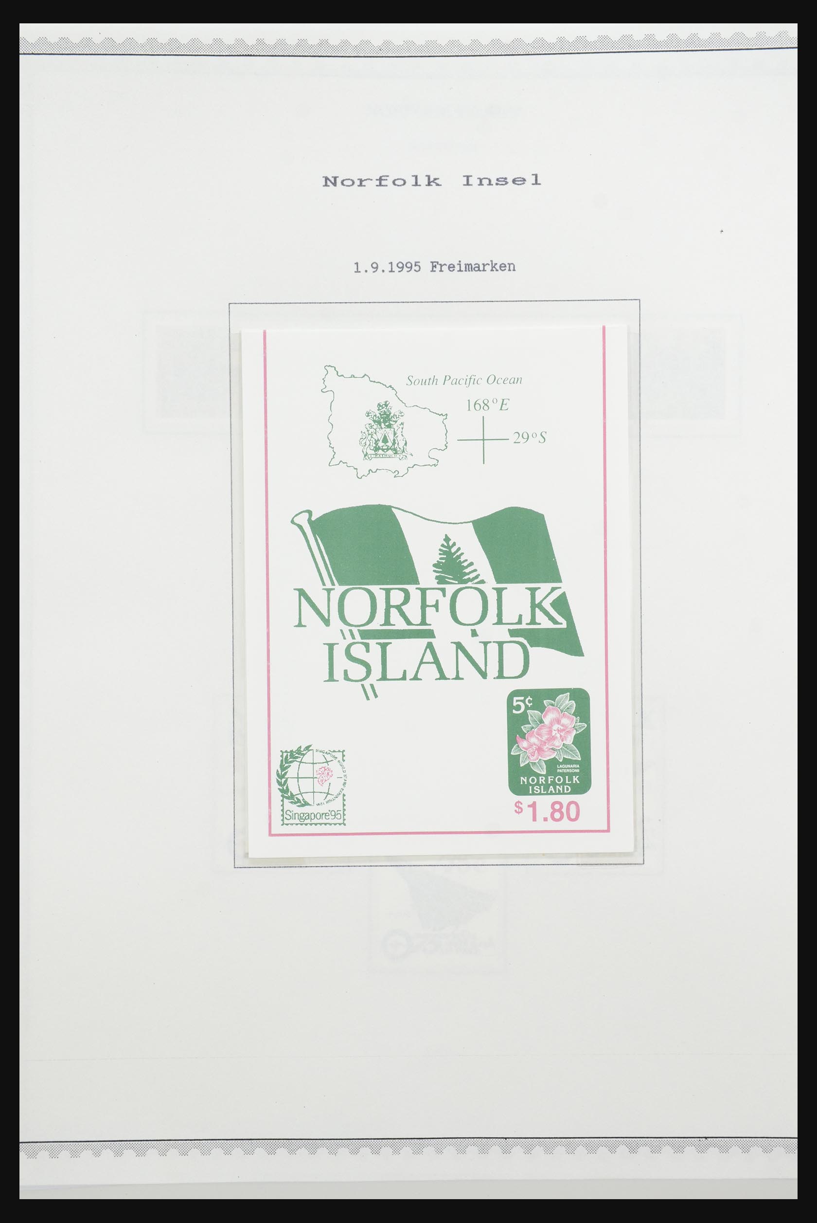 31858 056 - 31858 Norfolk eilanden 1947-2000.