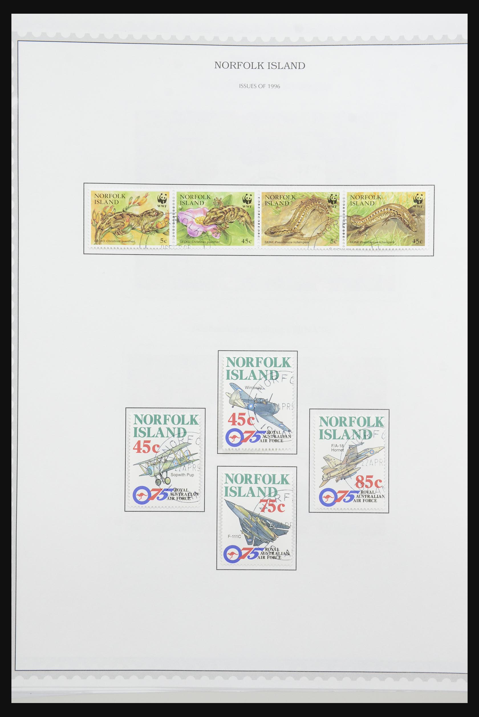 31858 057 - 31858 Norfolk eilanden 1947-2000.