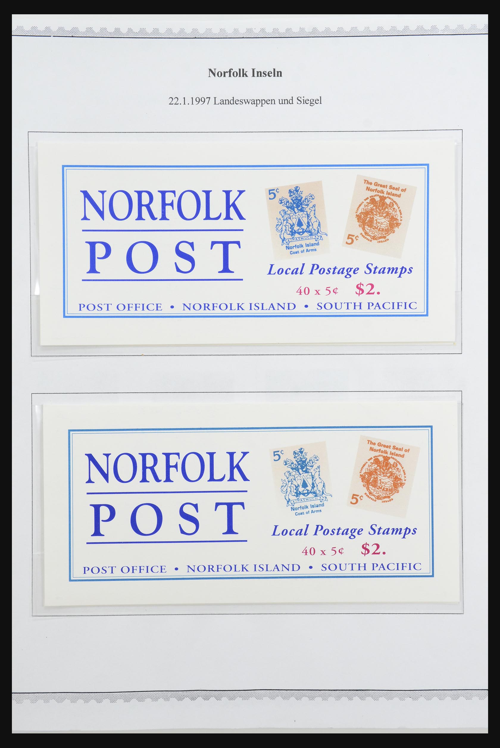 31858 060 - 31858 Norfolk Islands 1947-2000.