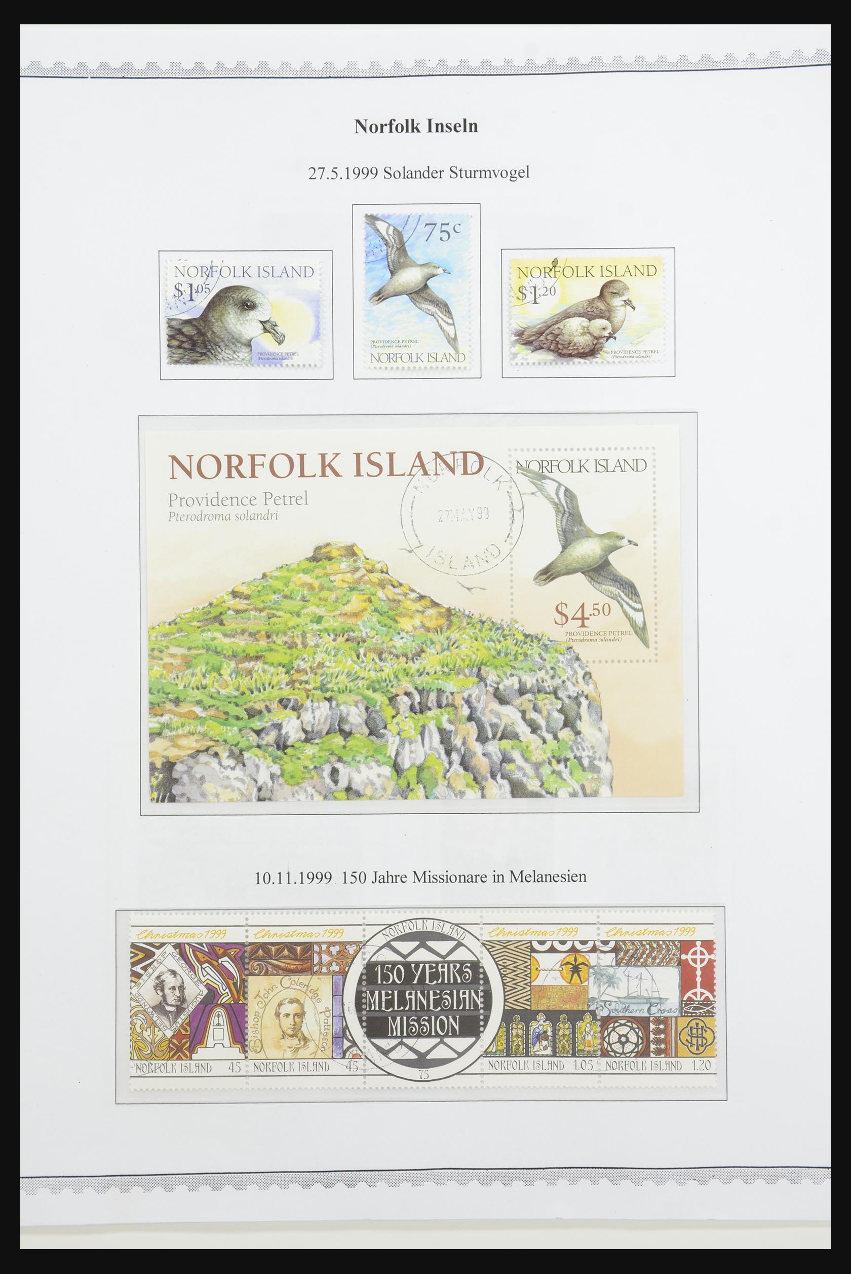 31858 076 - 31858 Norfolk eilanden 1947-2000.