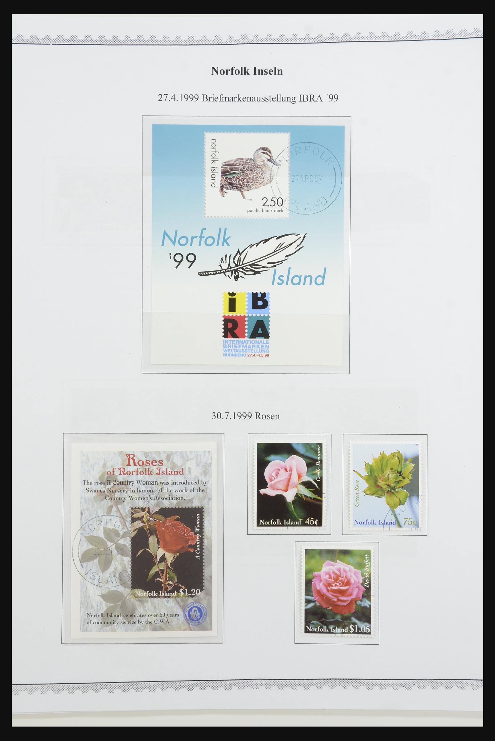 31858 077 - 31858 Norfolk eilanden 1947-2000.