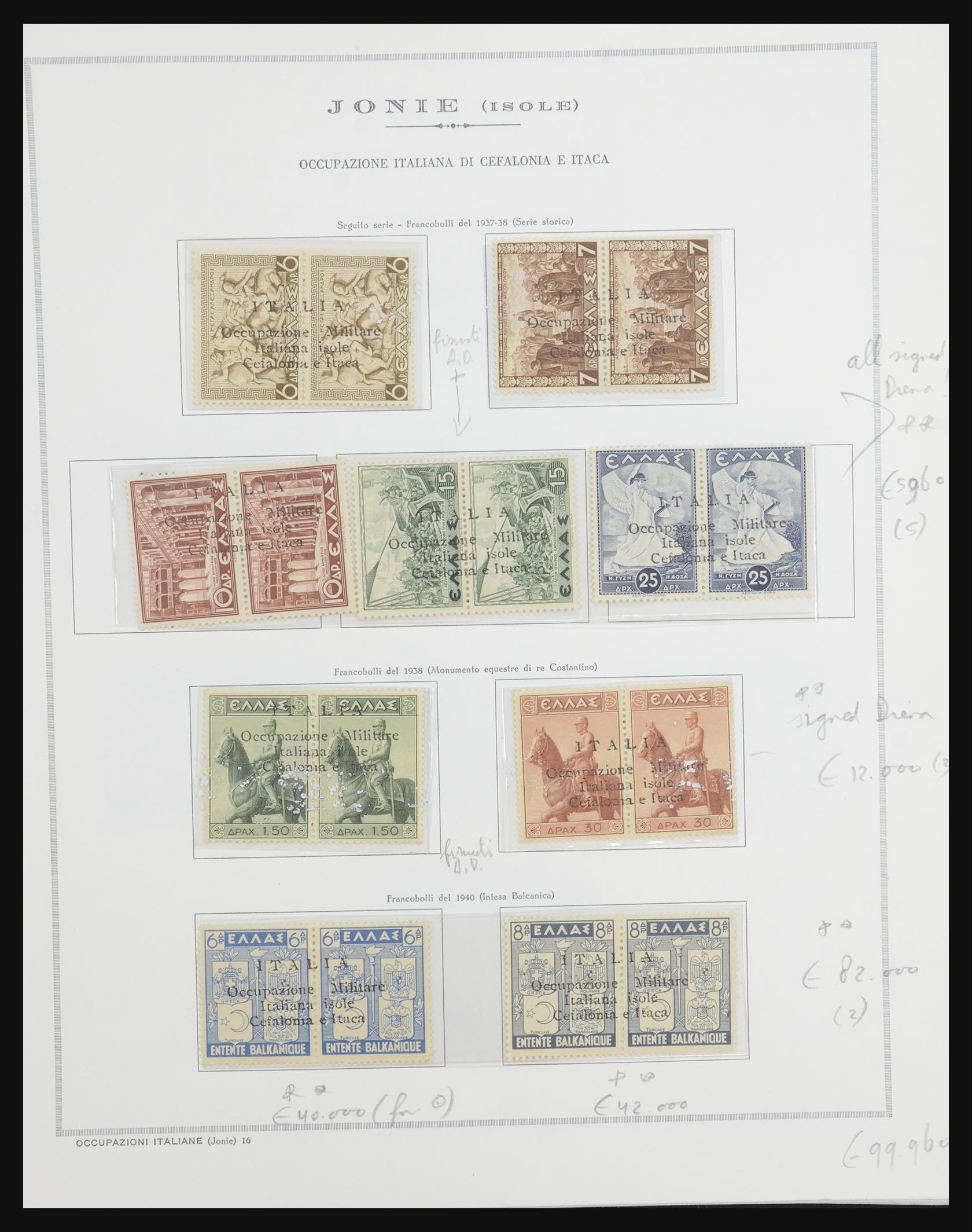 31870 003 - 31870 Italiaanse bezetting Ionische eilanden 1940-1944.