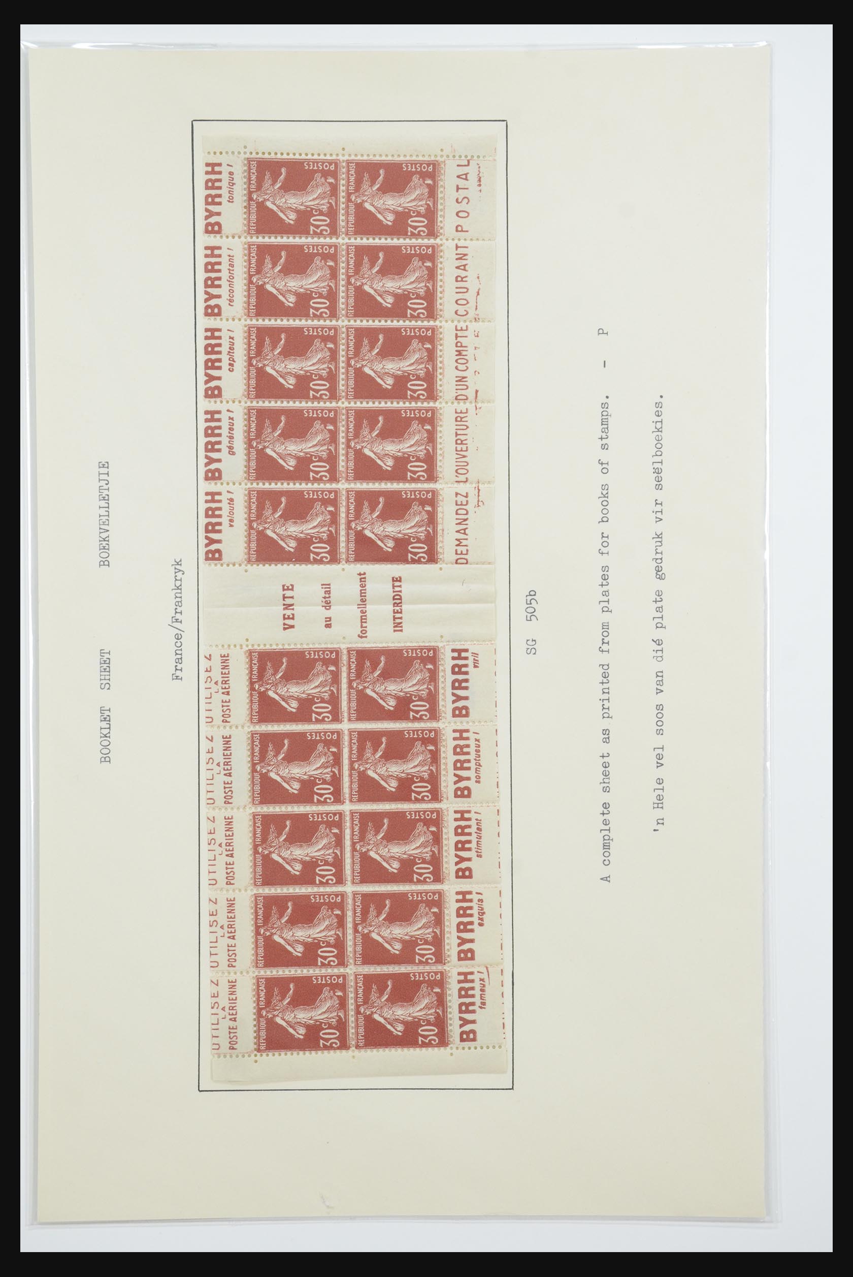 31877 001 - 31877 France 1900-1947. 31877 001 - 31877 France 1900-1947.