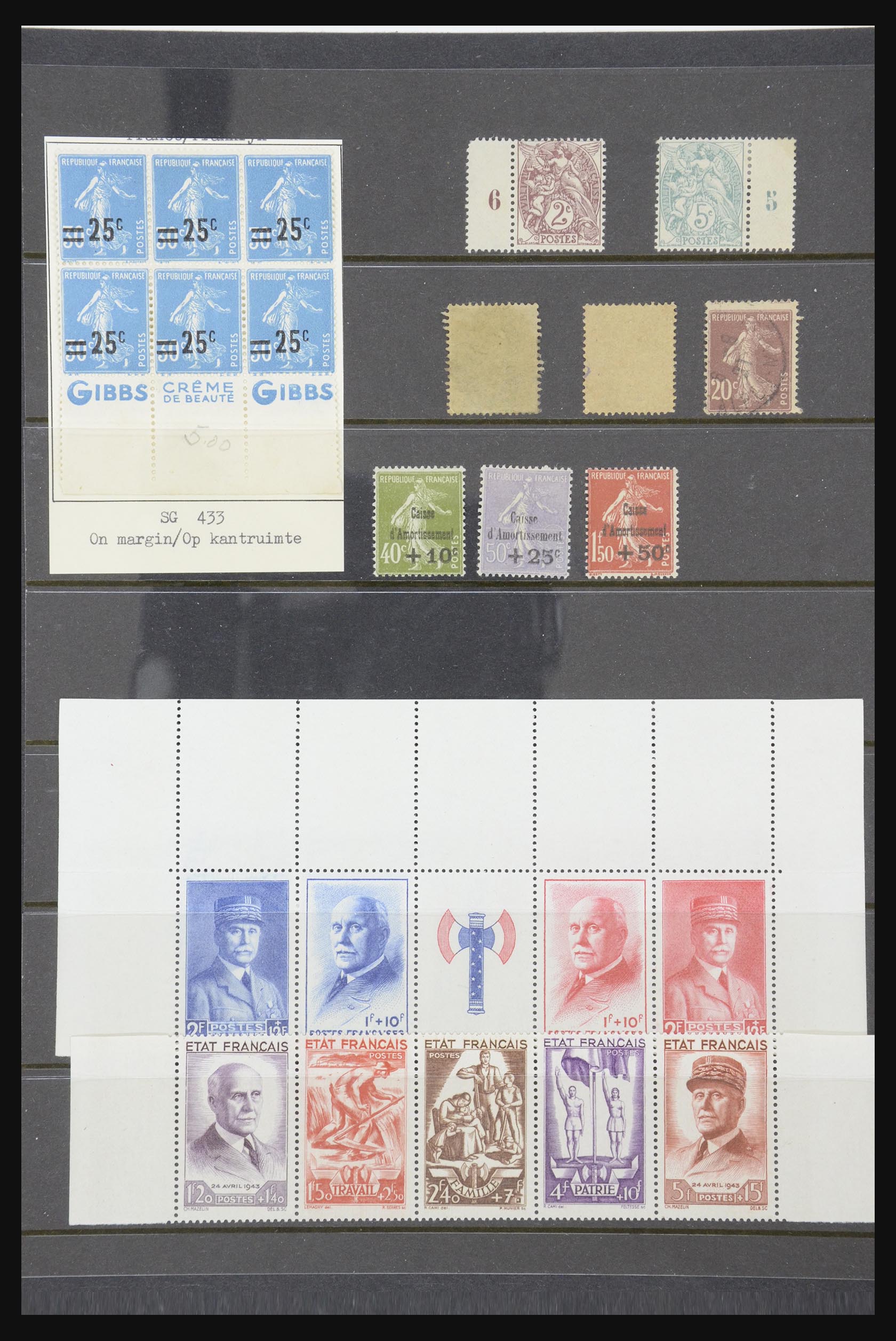 31877 003 - 31877 France 1900-1947. 31877 003 - 31877 France 1900-1947.