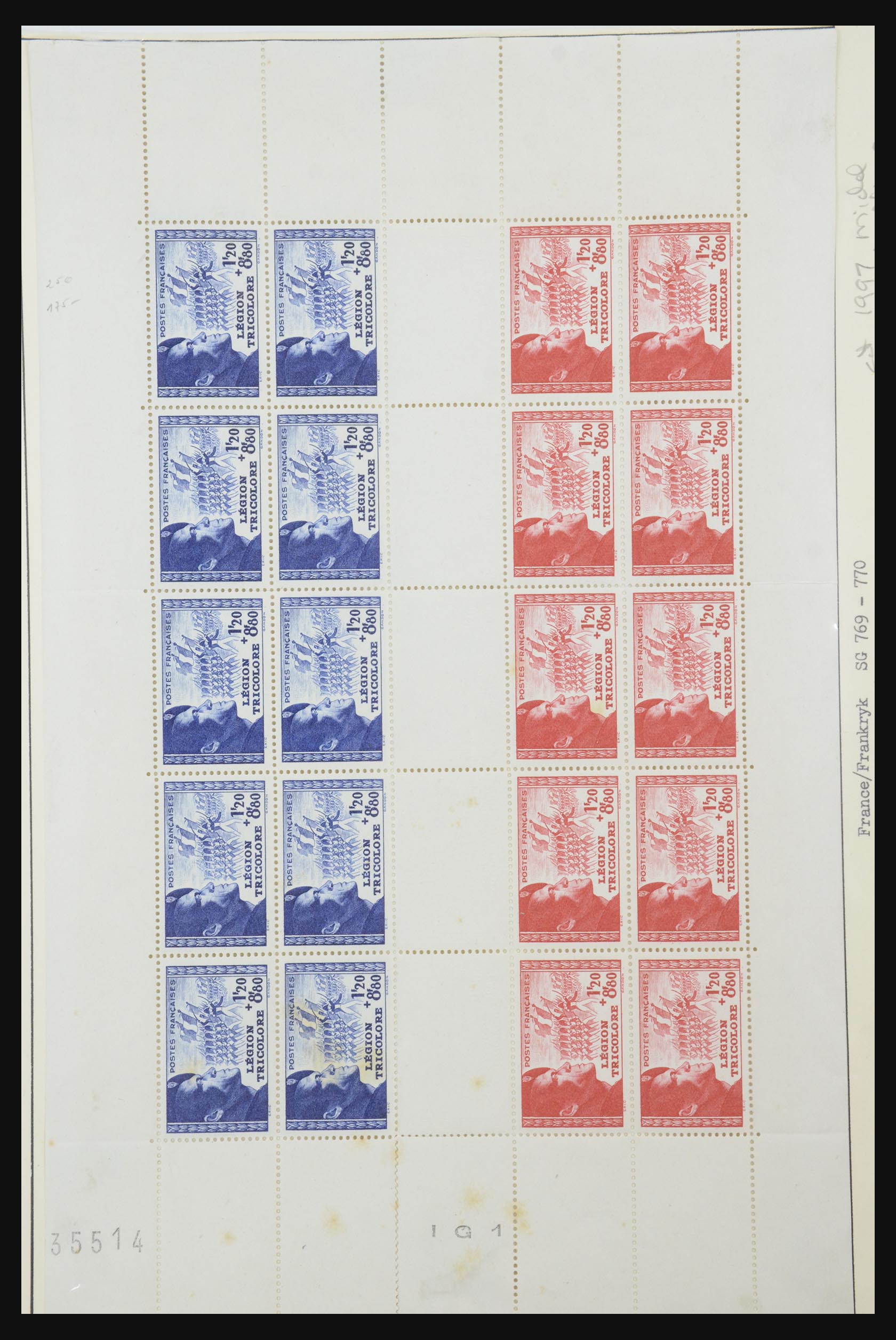 31877 004 - 31877 Frankrijk 1900-1947.