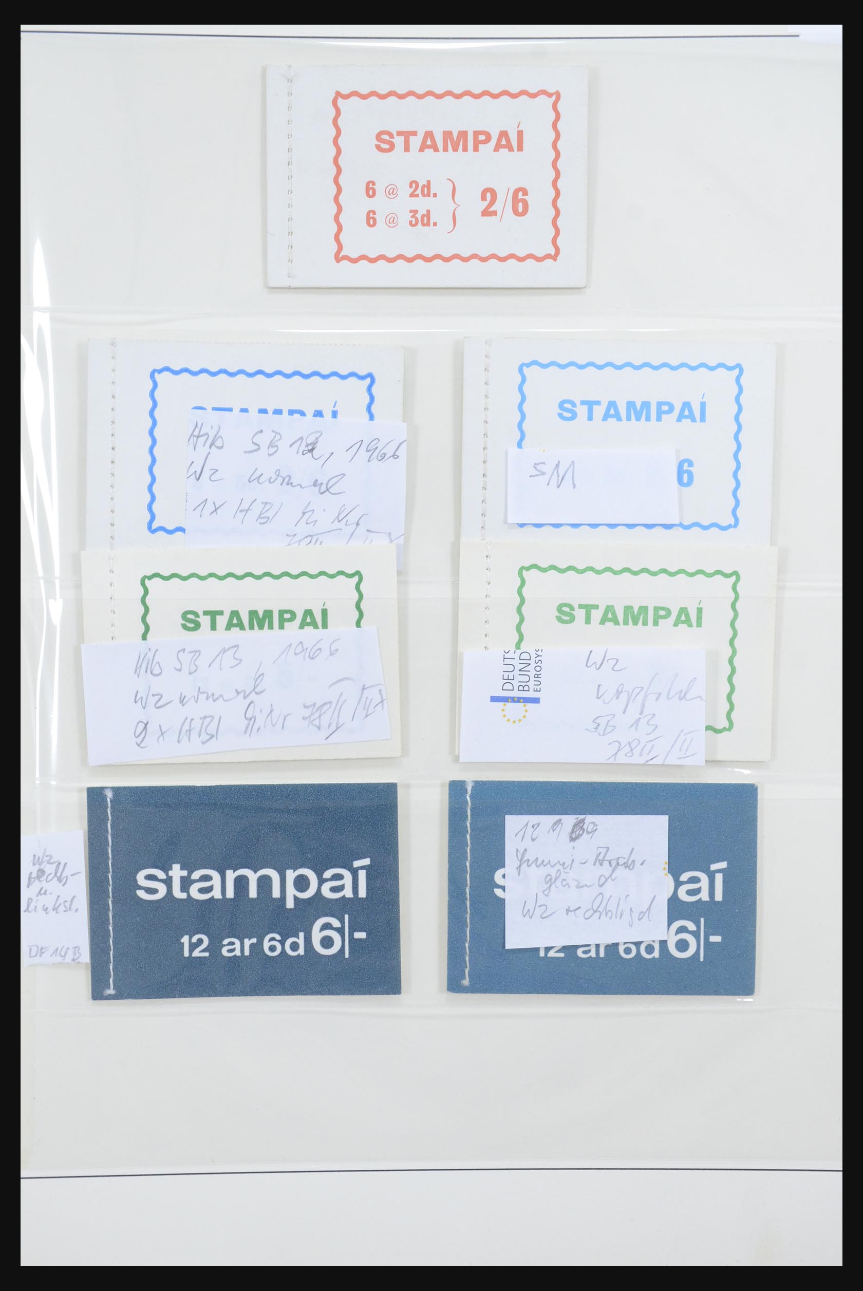 31880 002 - 31880 Ireland stamp booklets 1953-1999.
