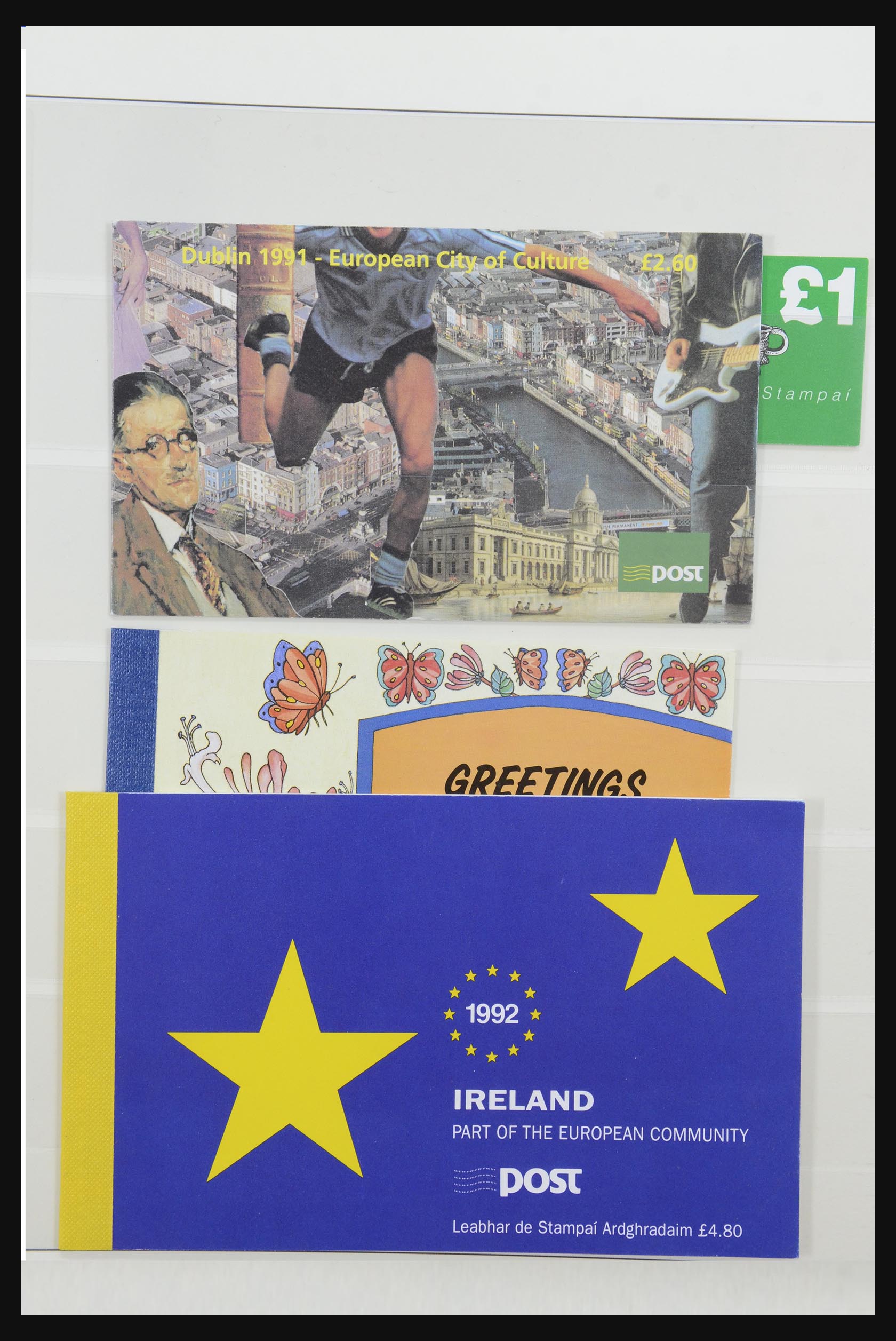 31880 007 - 31880 Ierland postzegelboekjes 1953-1999.