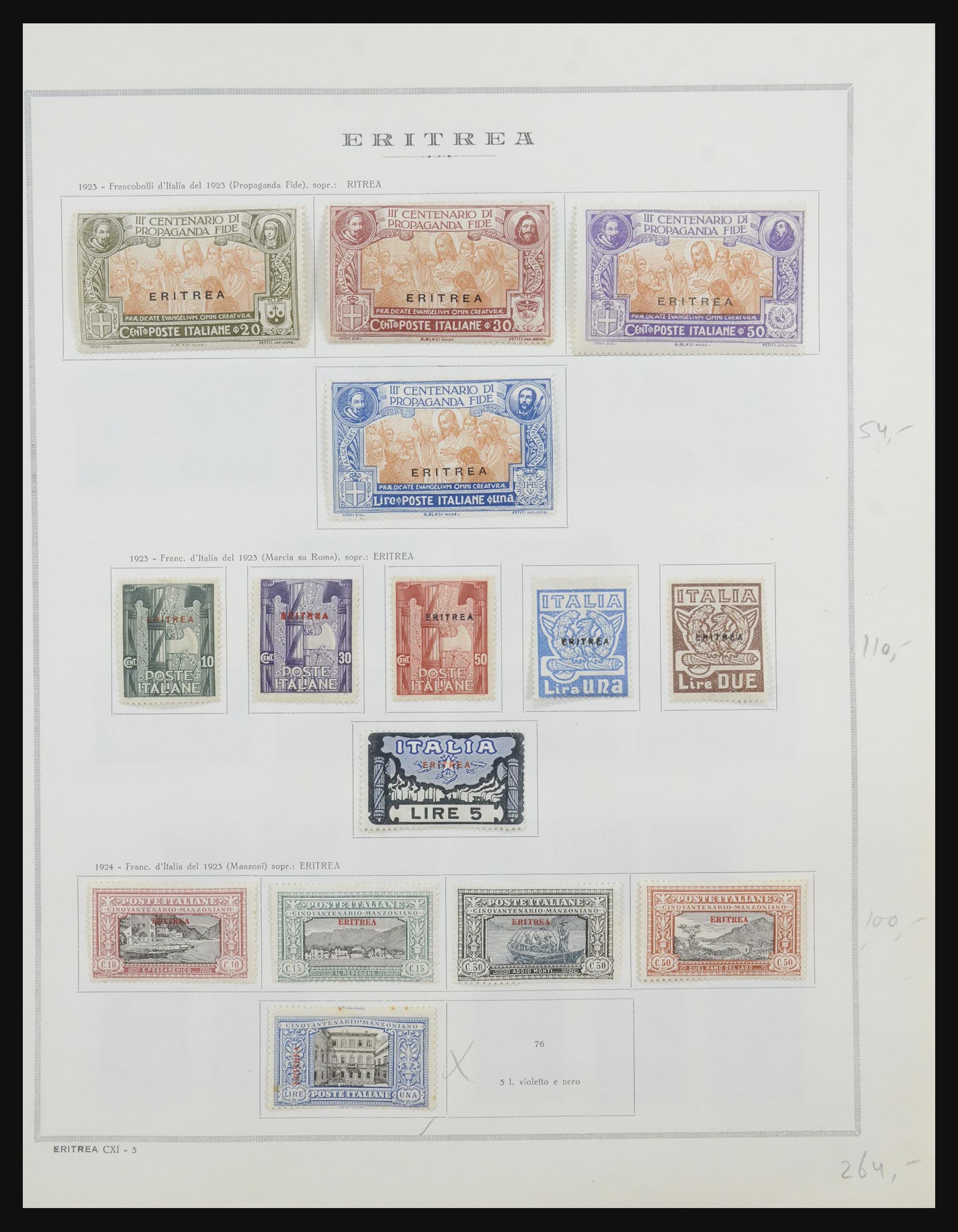 31881 003 - 31881 Eritrea 1893-1941.