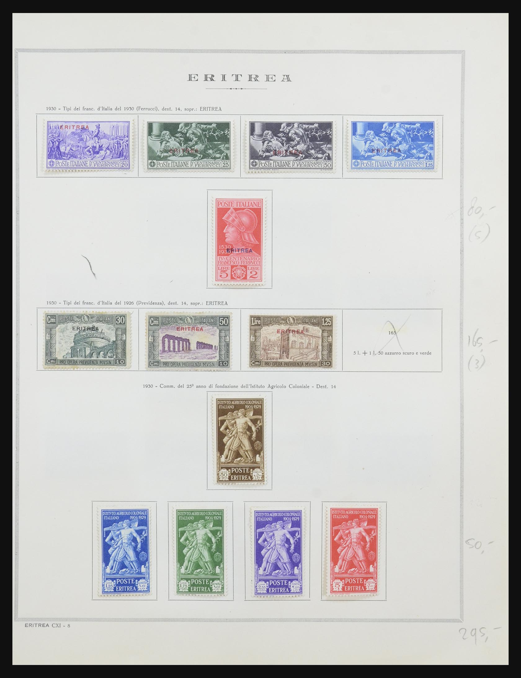 31881 008 - 31881 Eritrea 1893-1941.