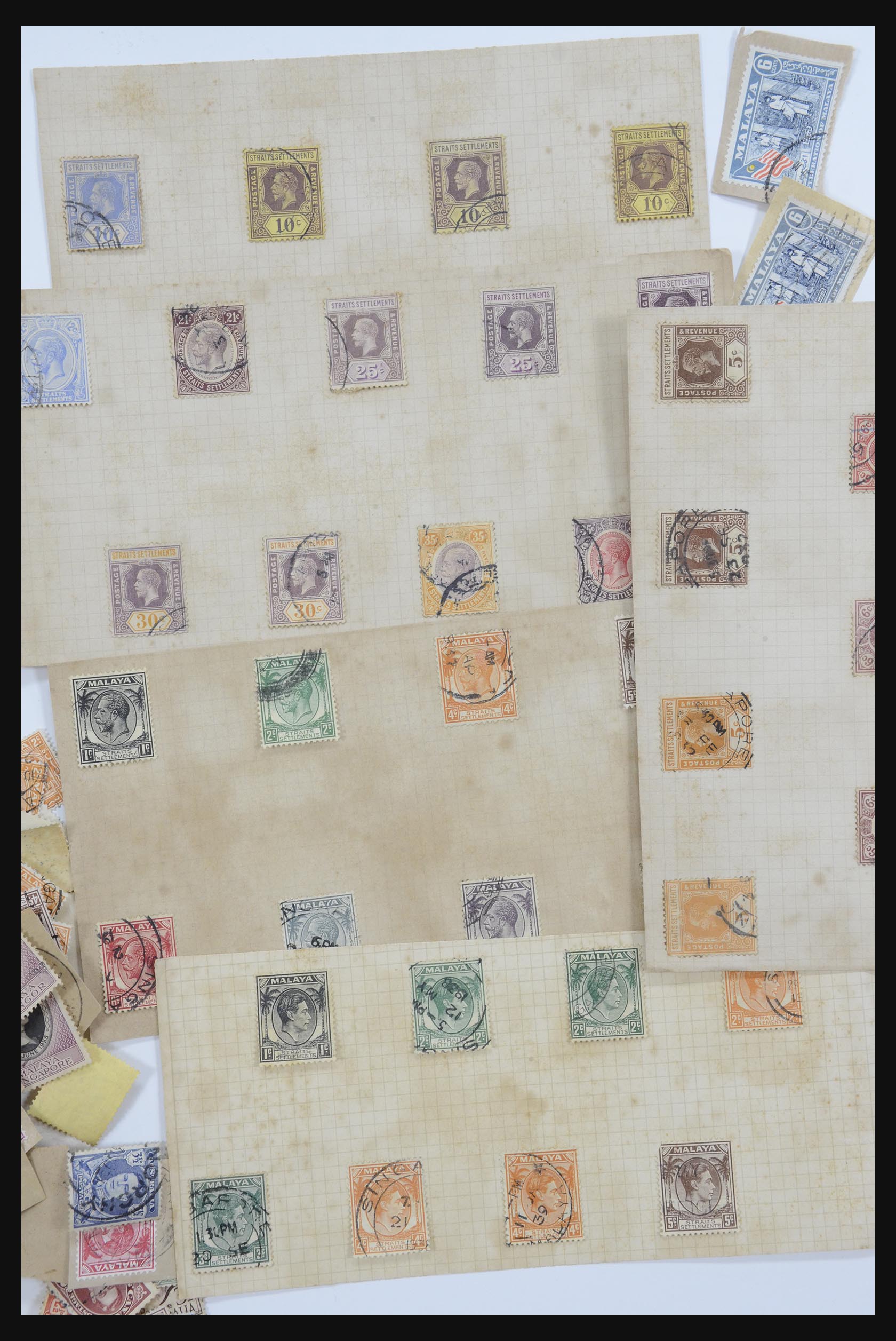 31894 012 - 31894 Malaysia cancels thirties-fifties.