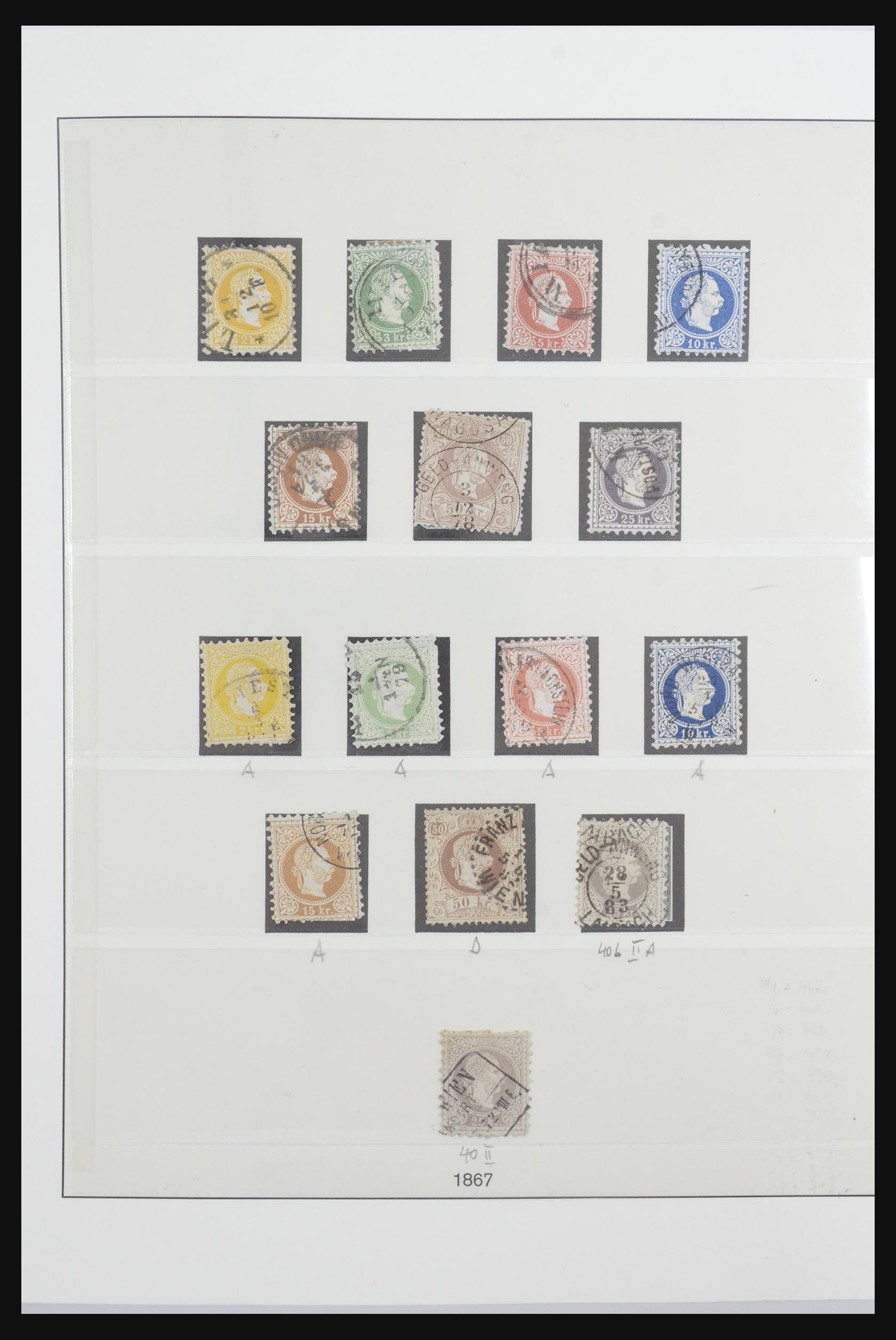 31900 004 - 31900 Oostenrijk 1850-1967.