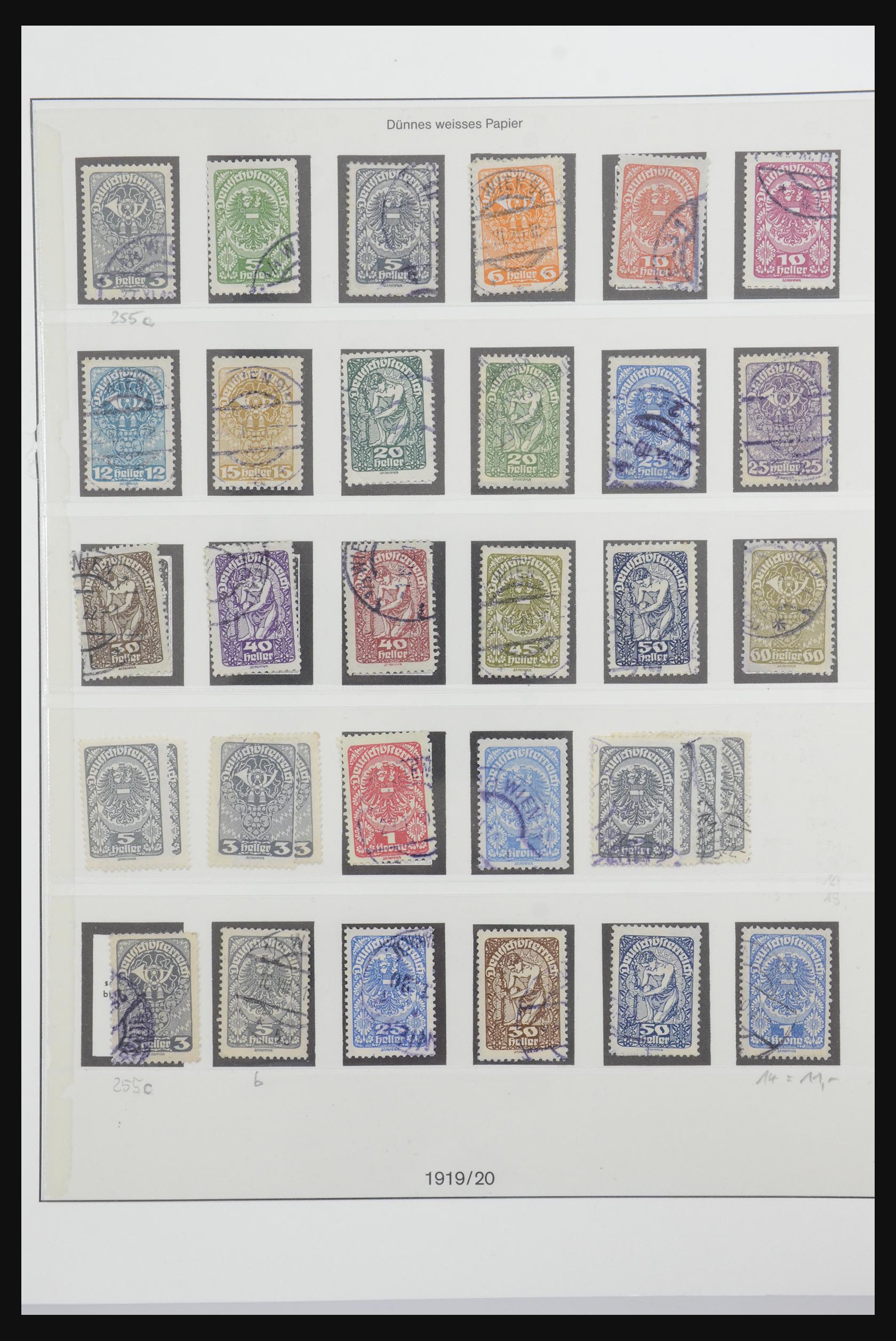 31900 015 - 31900 Oostenrijk 1850-1967.