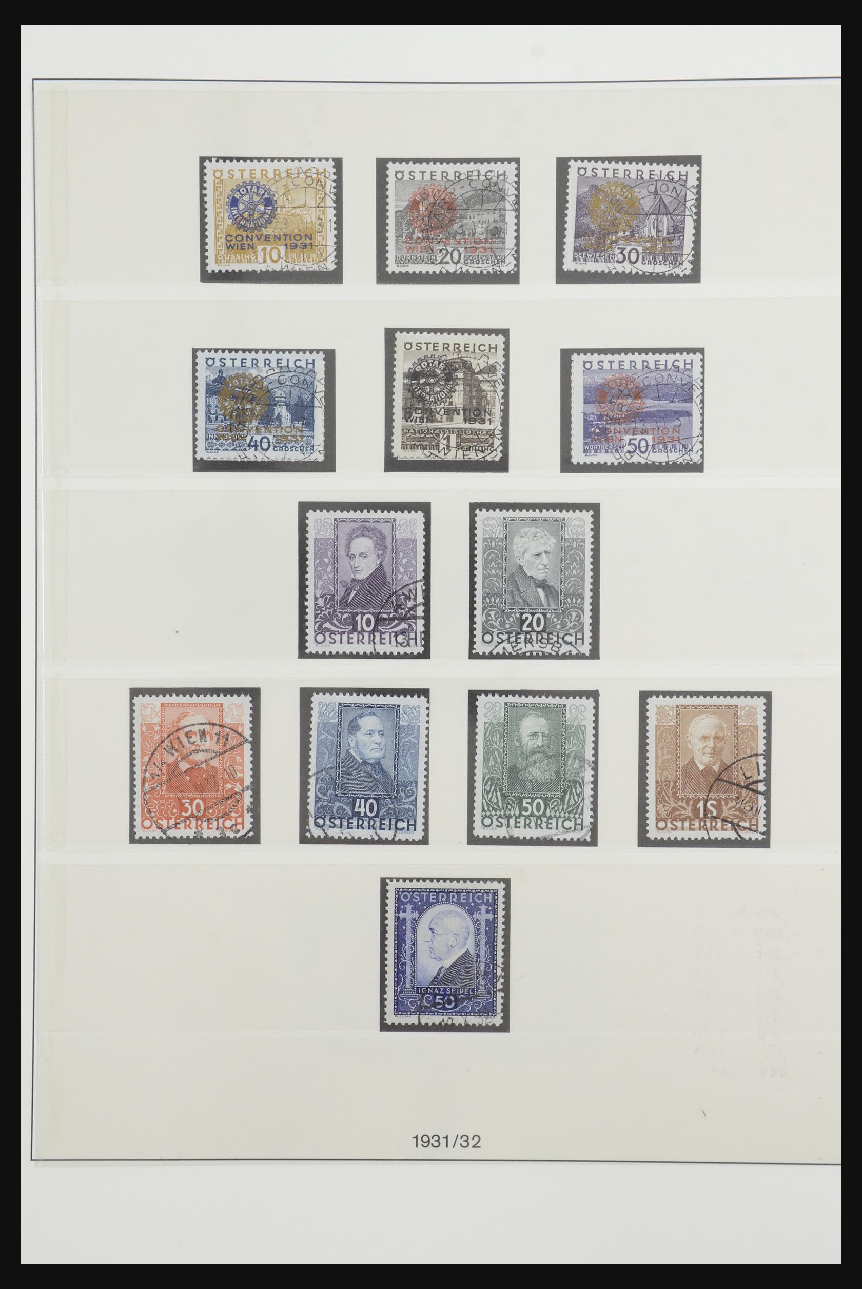 31900 030 - 31900 Oostenrijk 1850-1967.
