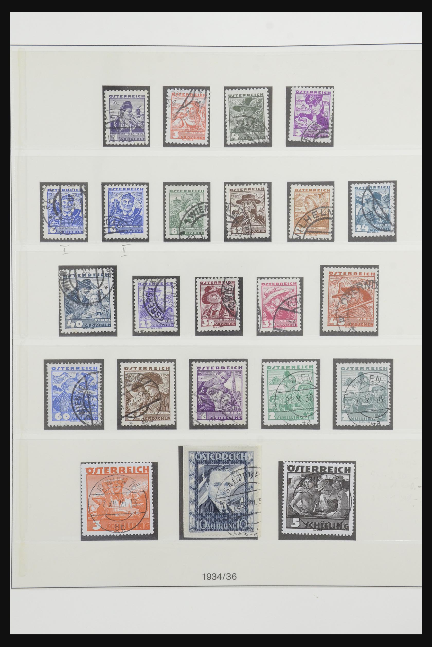 31900 035 - 31900 Oostenrijk 1850-1967.