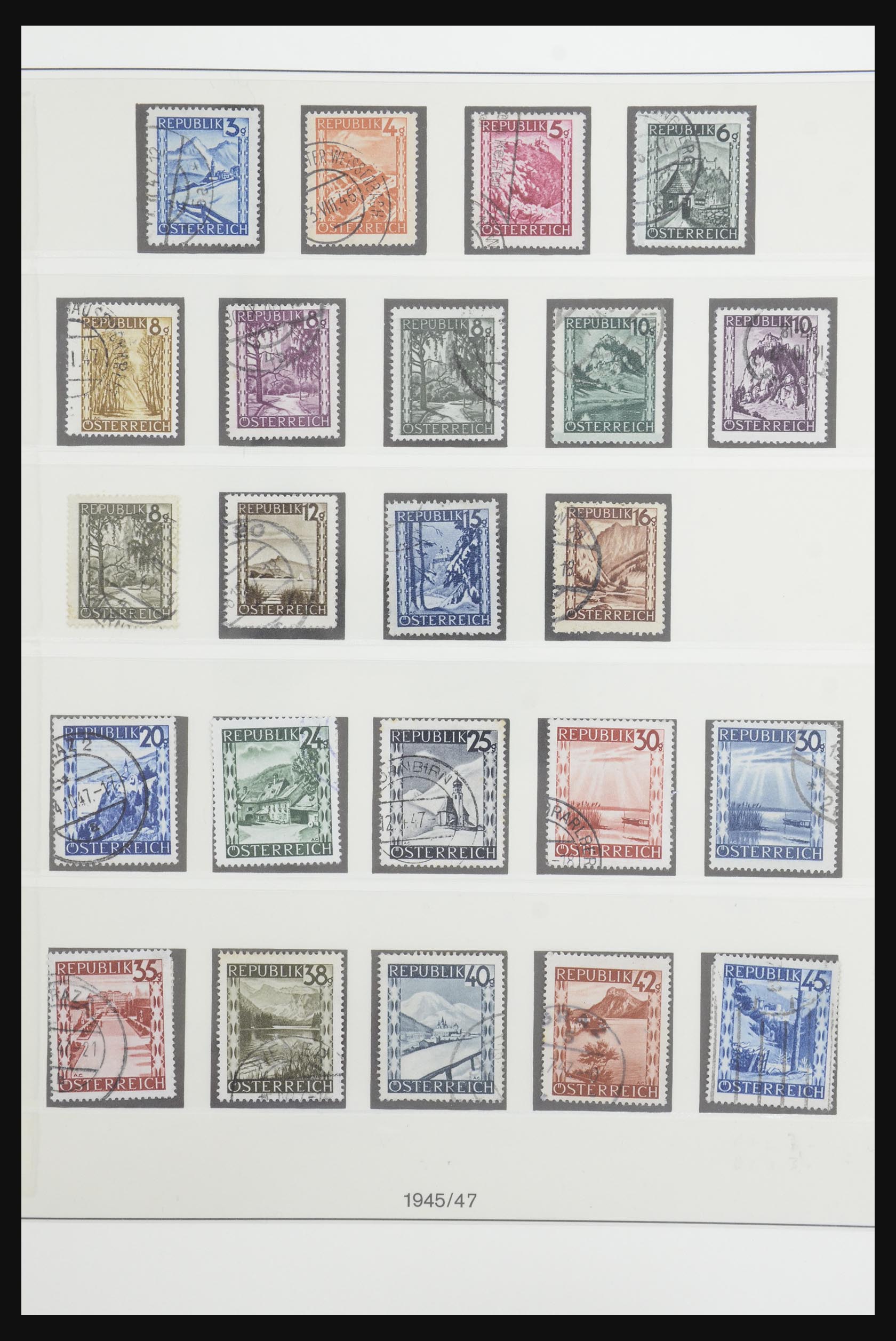 31900 072 - 31900 Oostenrijk 1850-1967.