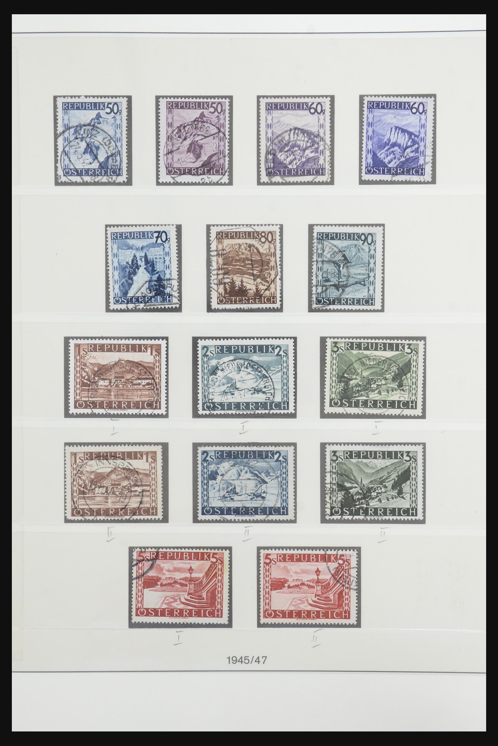 31900 073 - 31900 Oostenrijk 1850-1967.