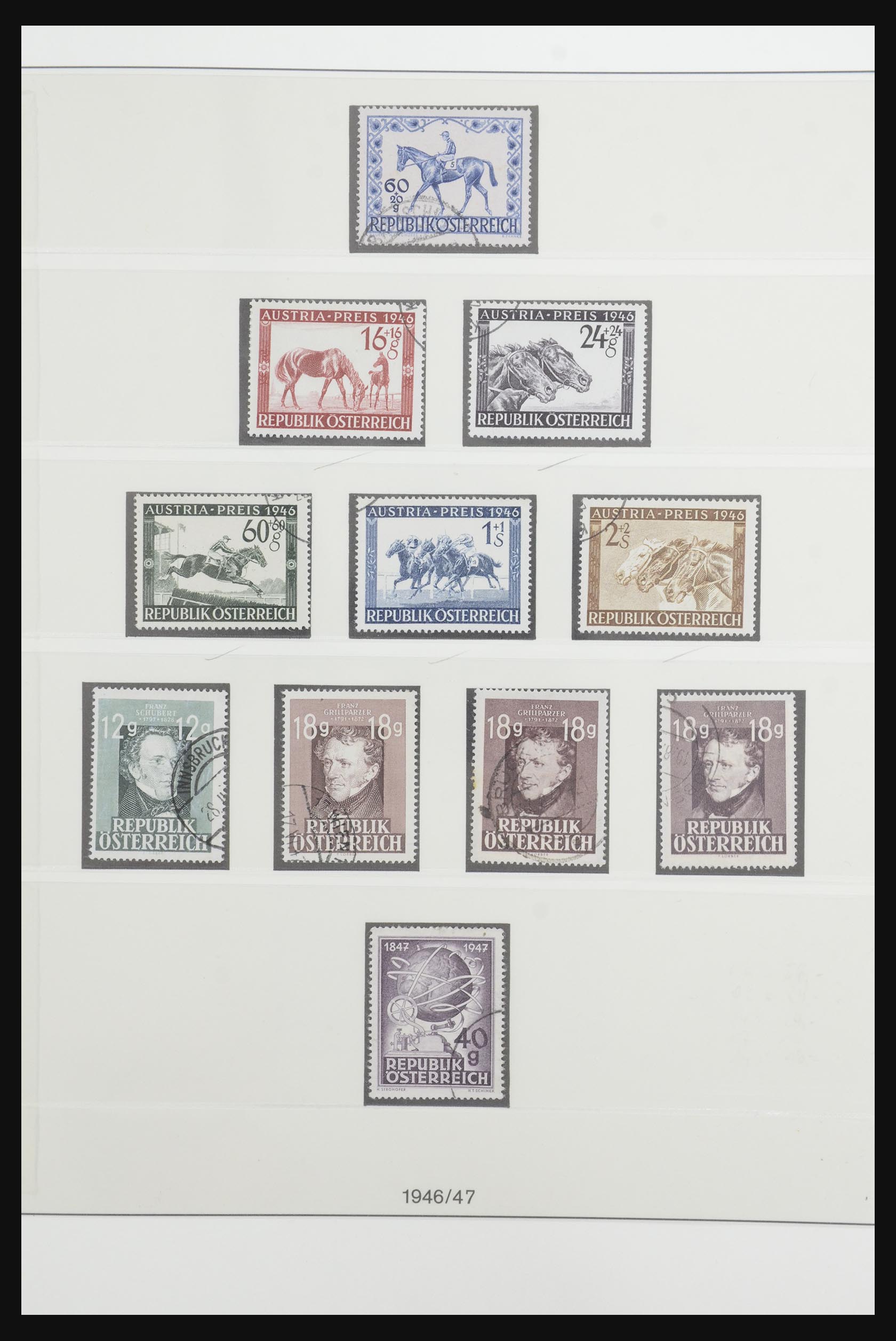 31900 074 - 31900 Oostenrijk 1850-1967.