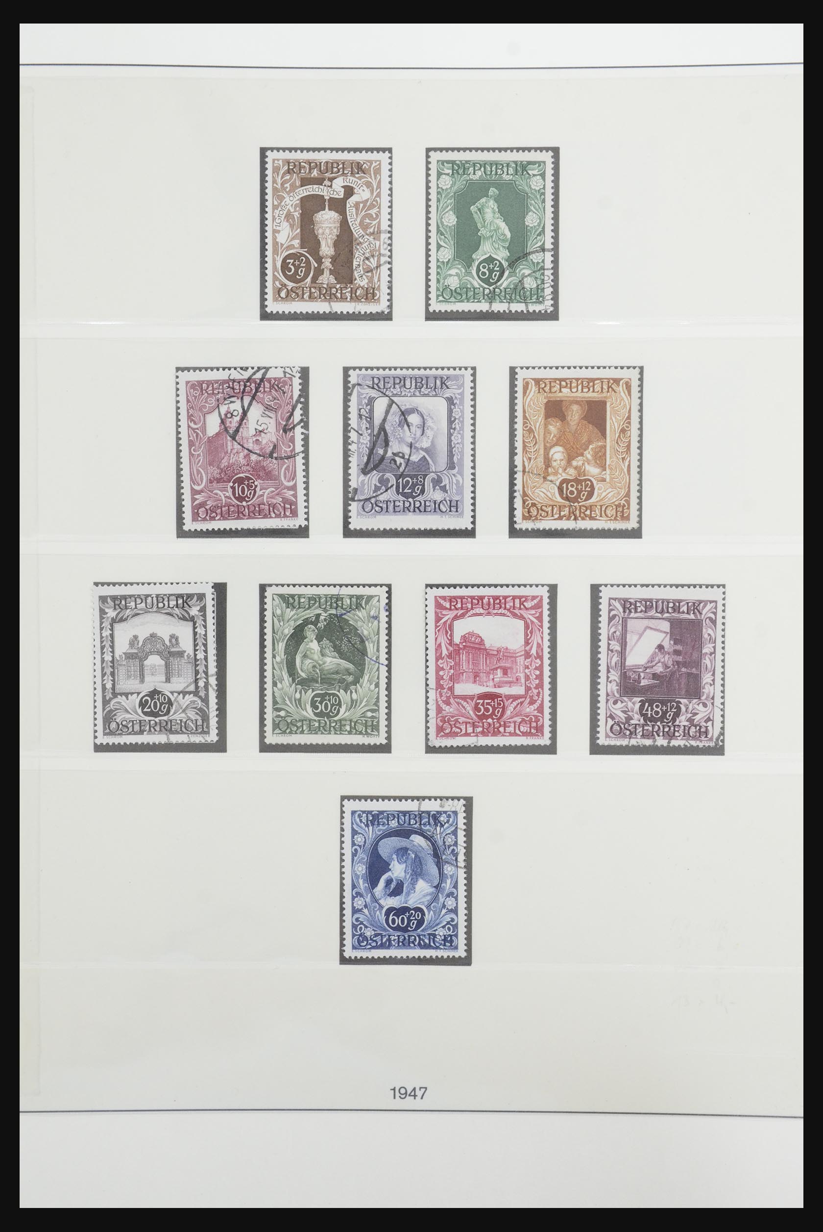 31900 077 - 31900 Oostenrijk 1850-1967.