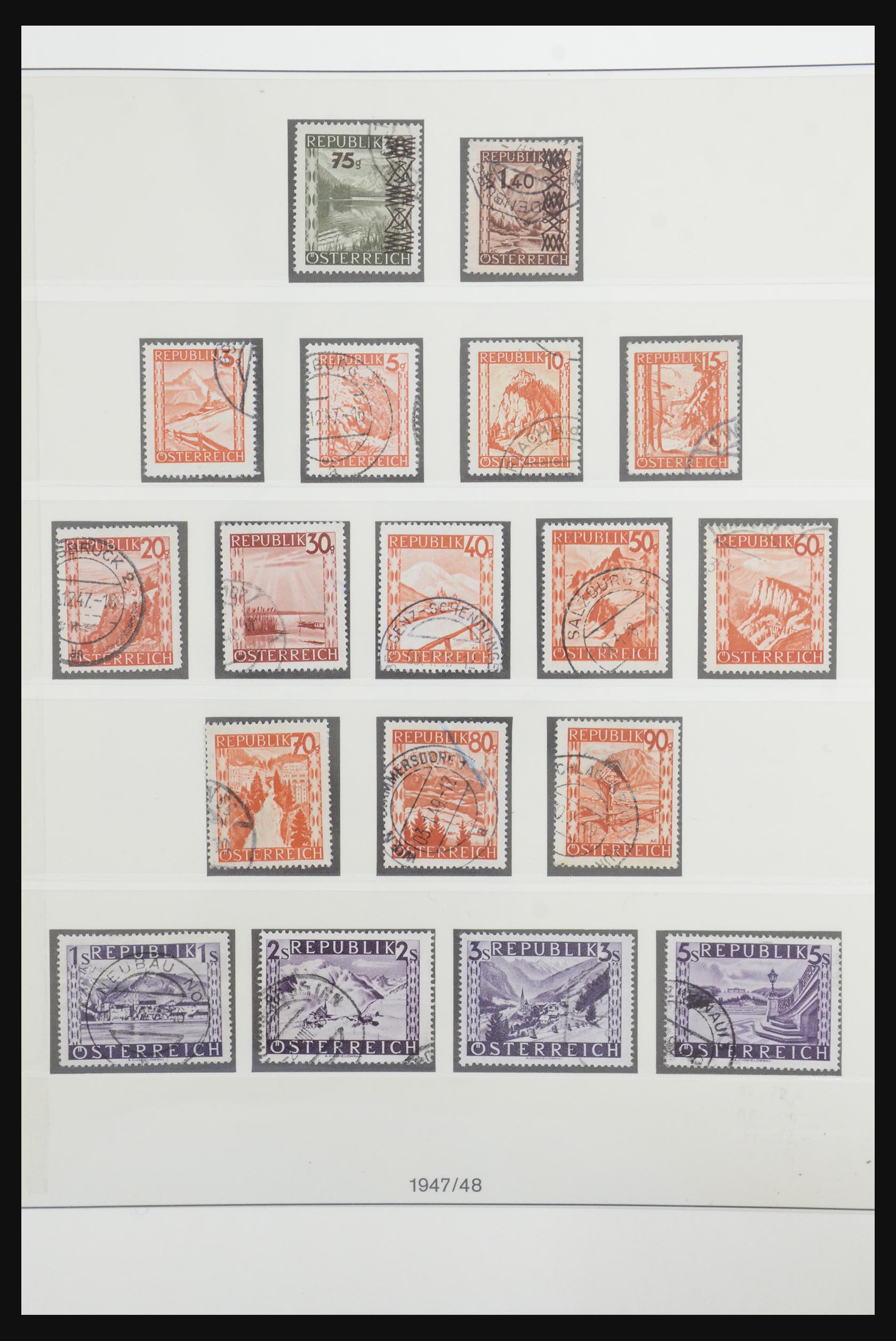 31900 079 - 31900 Oostenrijk 1850-1967.