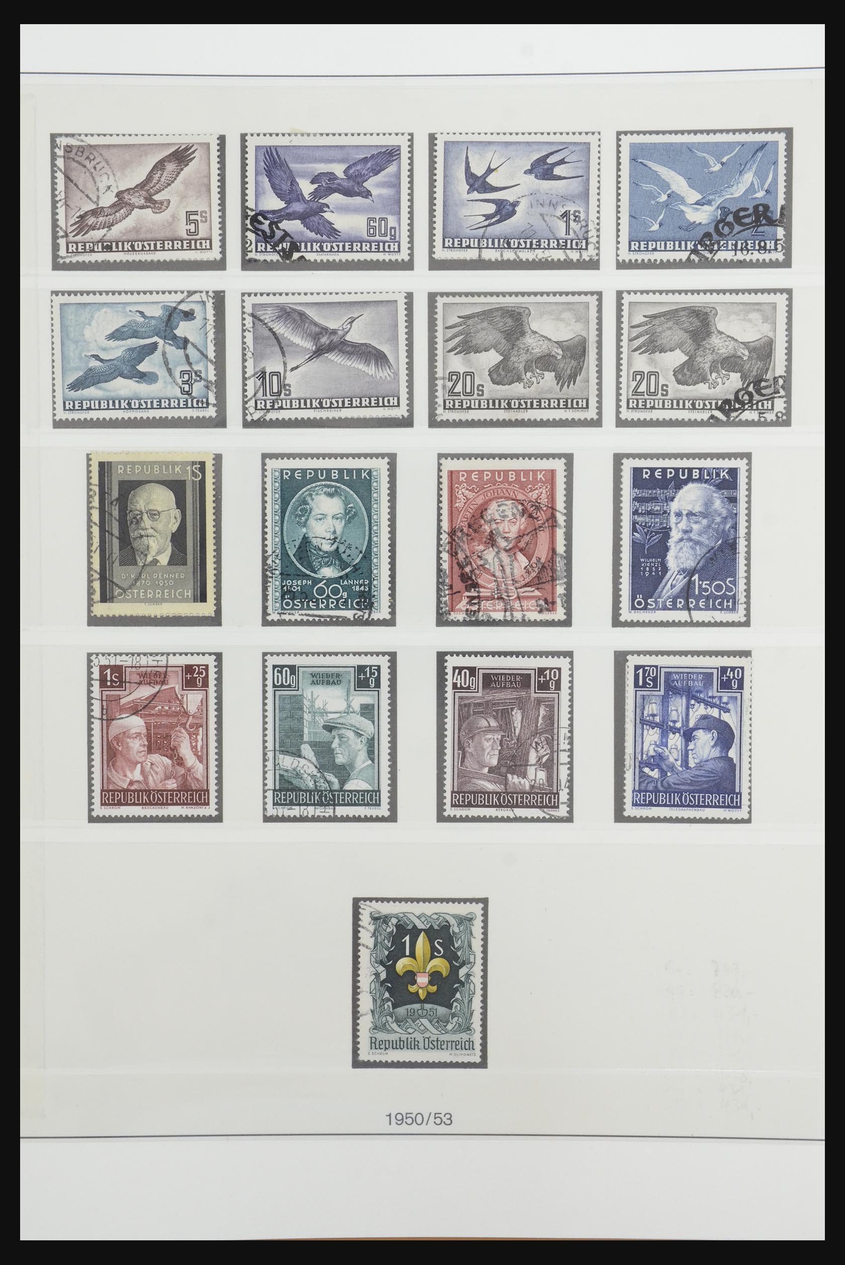 31900 087 - 31900 Oostenrijk 1850-1967.