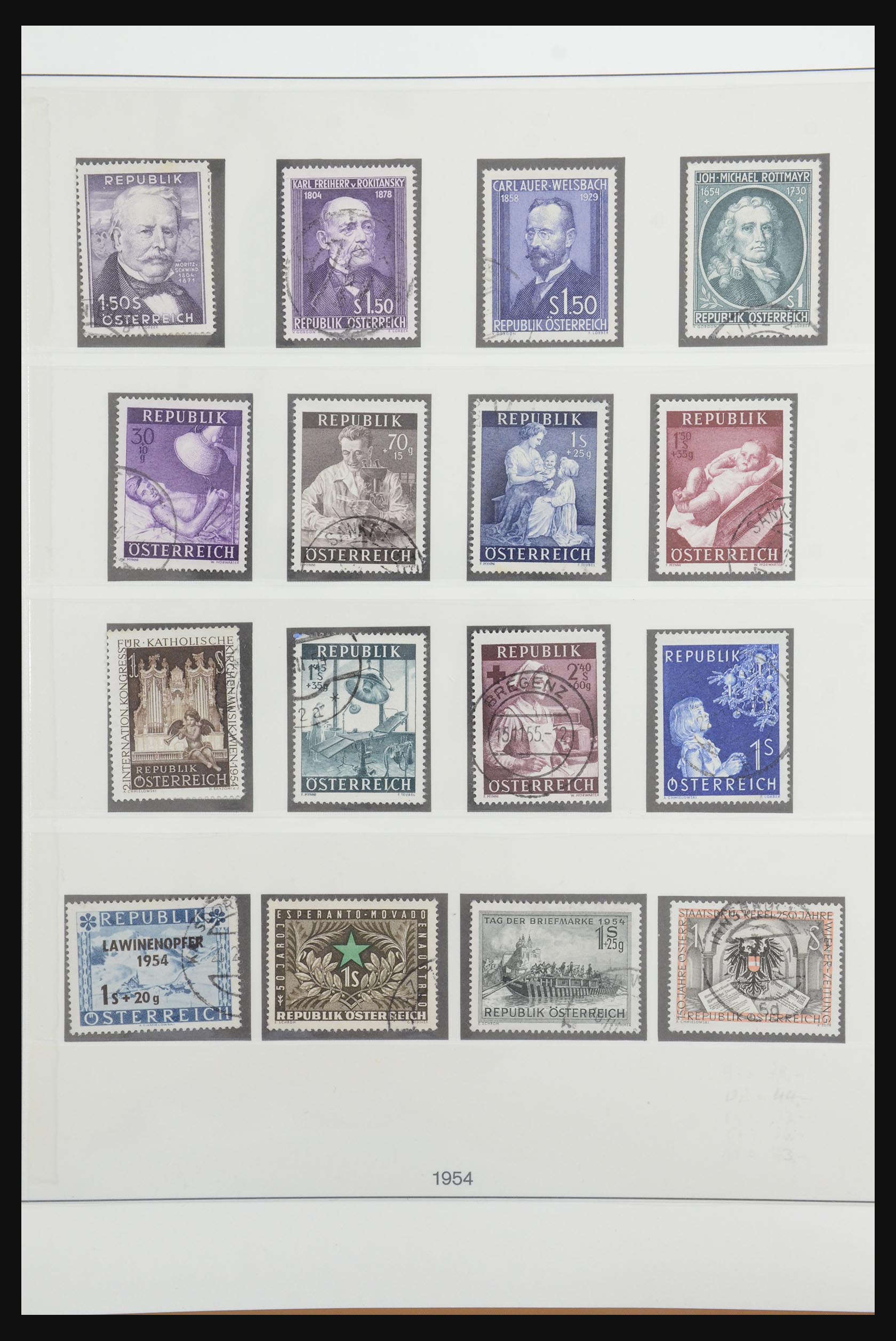 31900 090 - 31900 Oostenrijk 1850-1967.