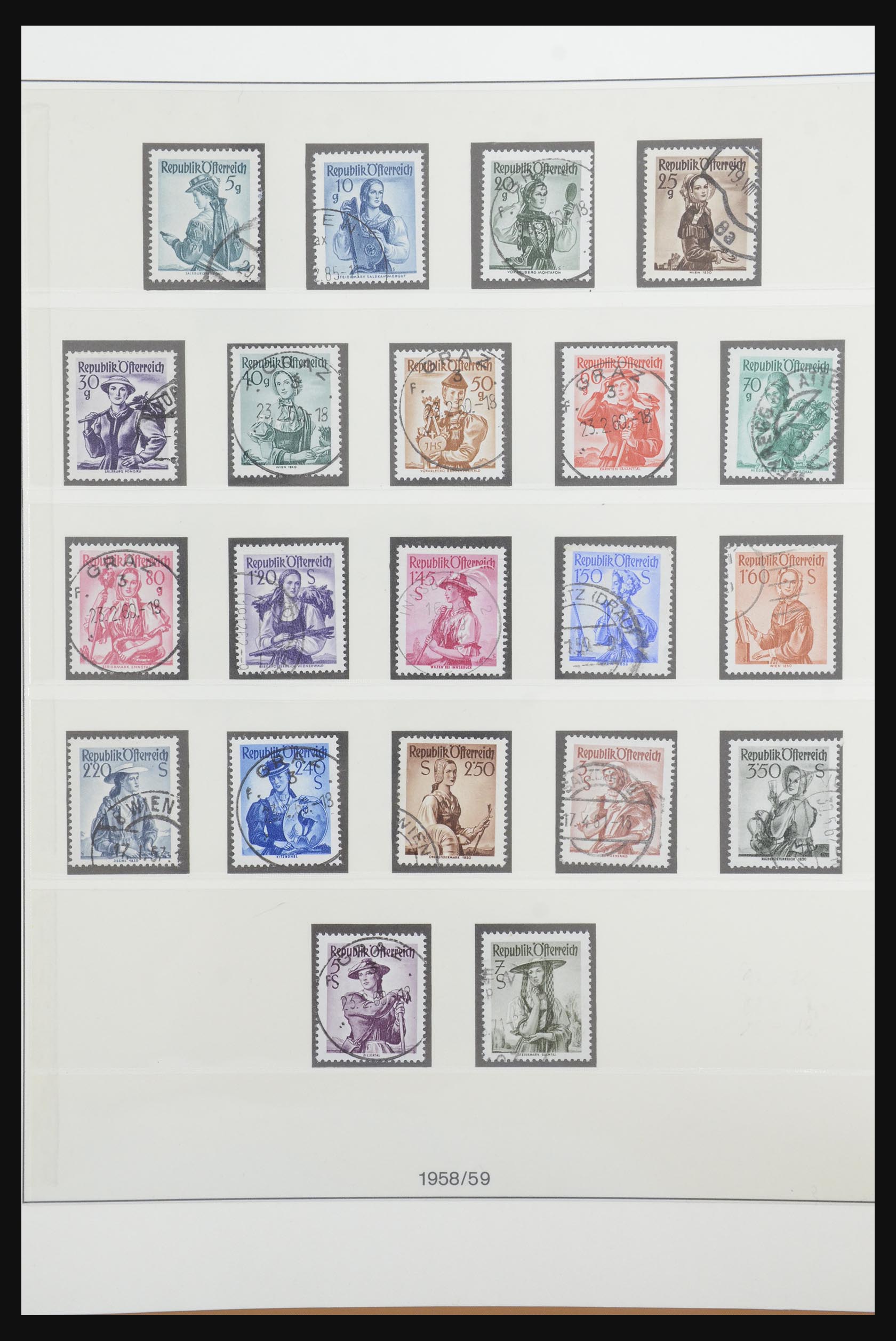 31900 095 - 31900 Oostenrijk 1850-1967.