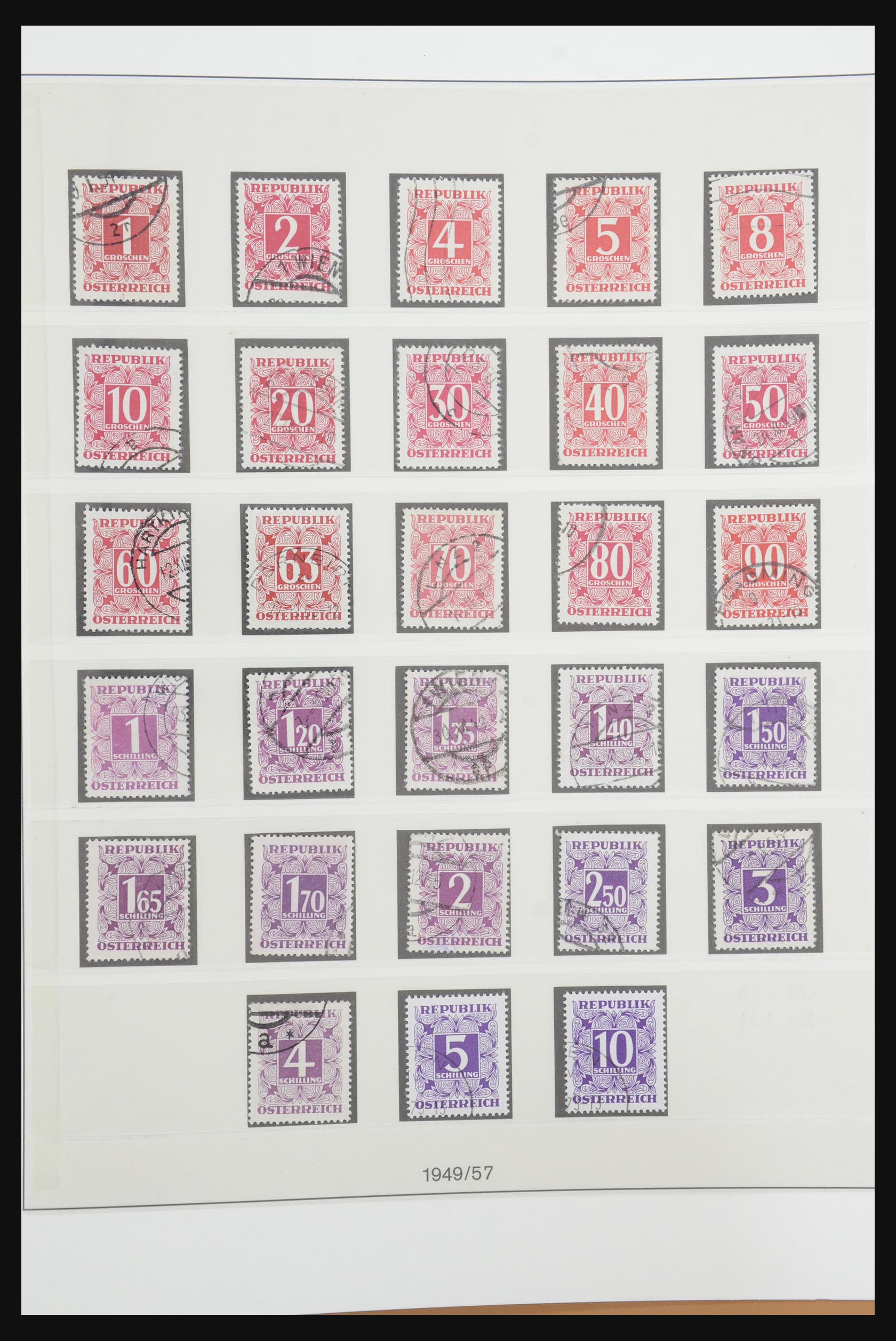 31900 115 - 31900 Oostenrijk 1850-1967.
