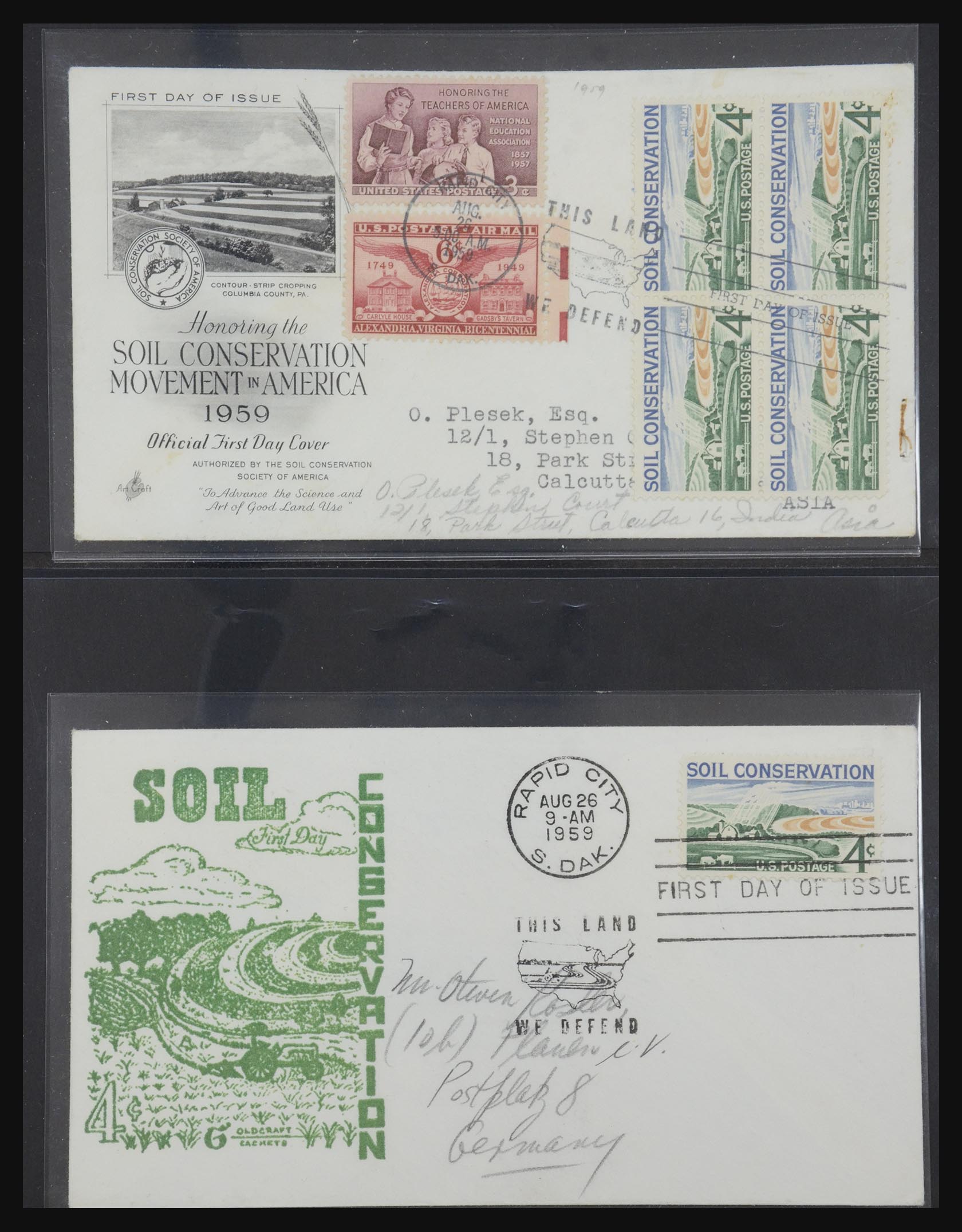 31913 0019 - 31913 USA fdc-collectie 1945-1990.