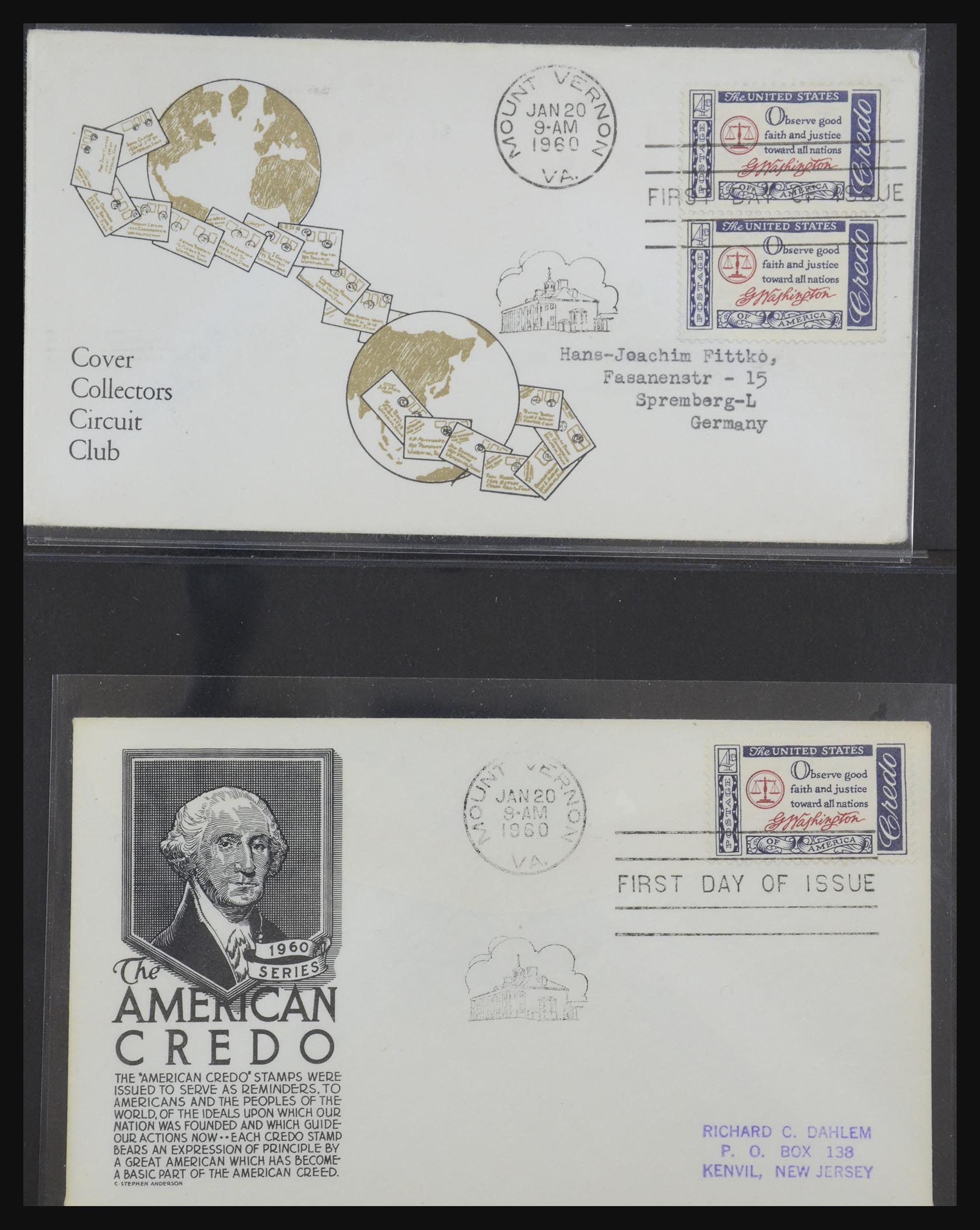 31913 0036 - 31913 USA fdc-collectie 1945-1990.