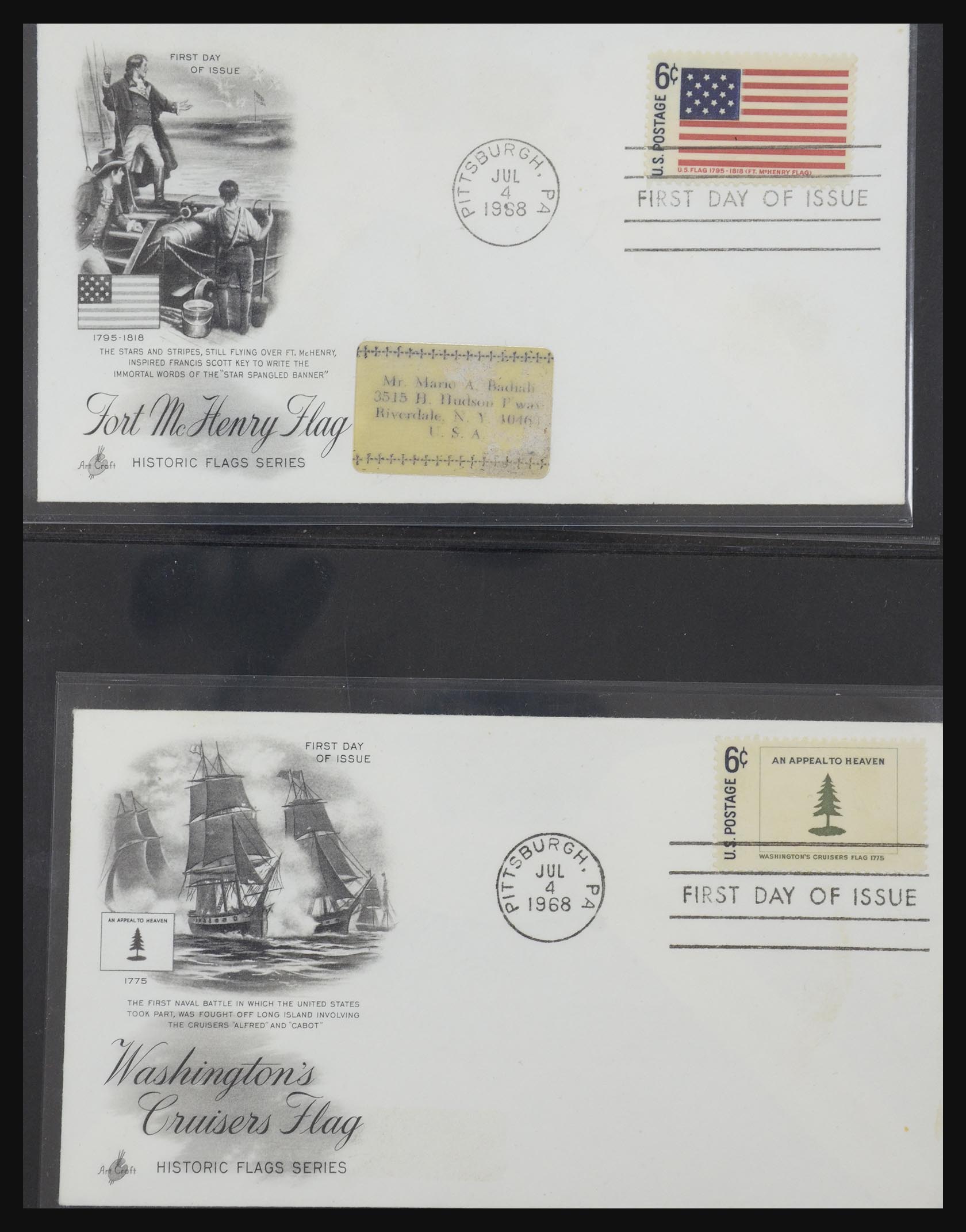 31913 0054 - 31913 USA first day cover collection 1945-1990.